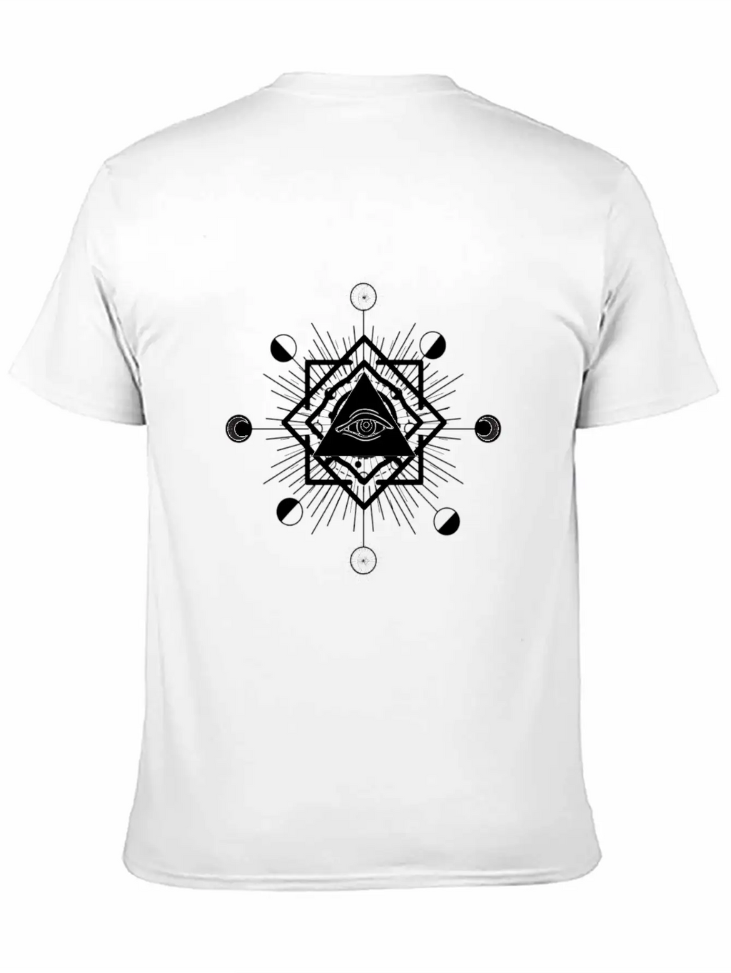 All-seeing Eye Essential Cotton Tee For Daily Outfits – Unisex Style