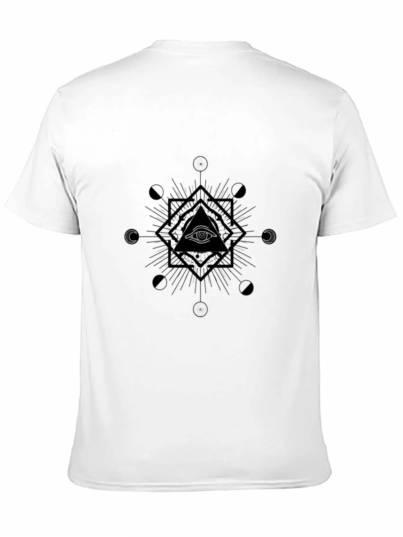 All-seeing Eye Essential Cotton Tee For Daily Outfits – Unisex Style