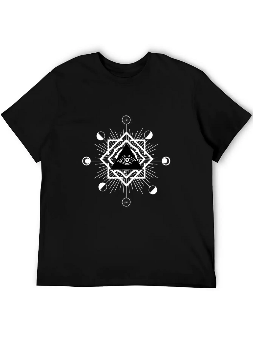 All-seeing Eye Essential Cotton Tee For Daily Outfits – Unisex Style
