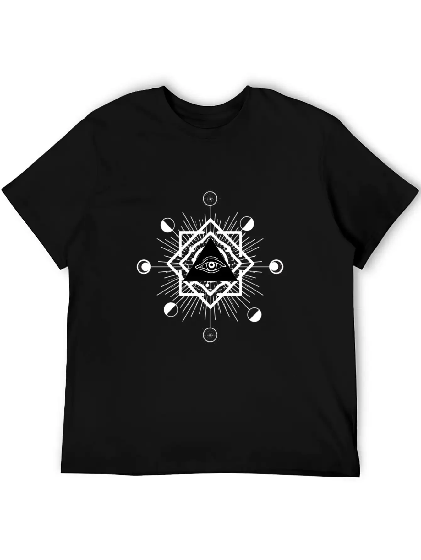 All-seeing Eye Essential Cotton Tee For Daily Outfits – Unisex Style