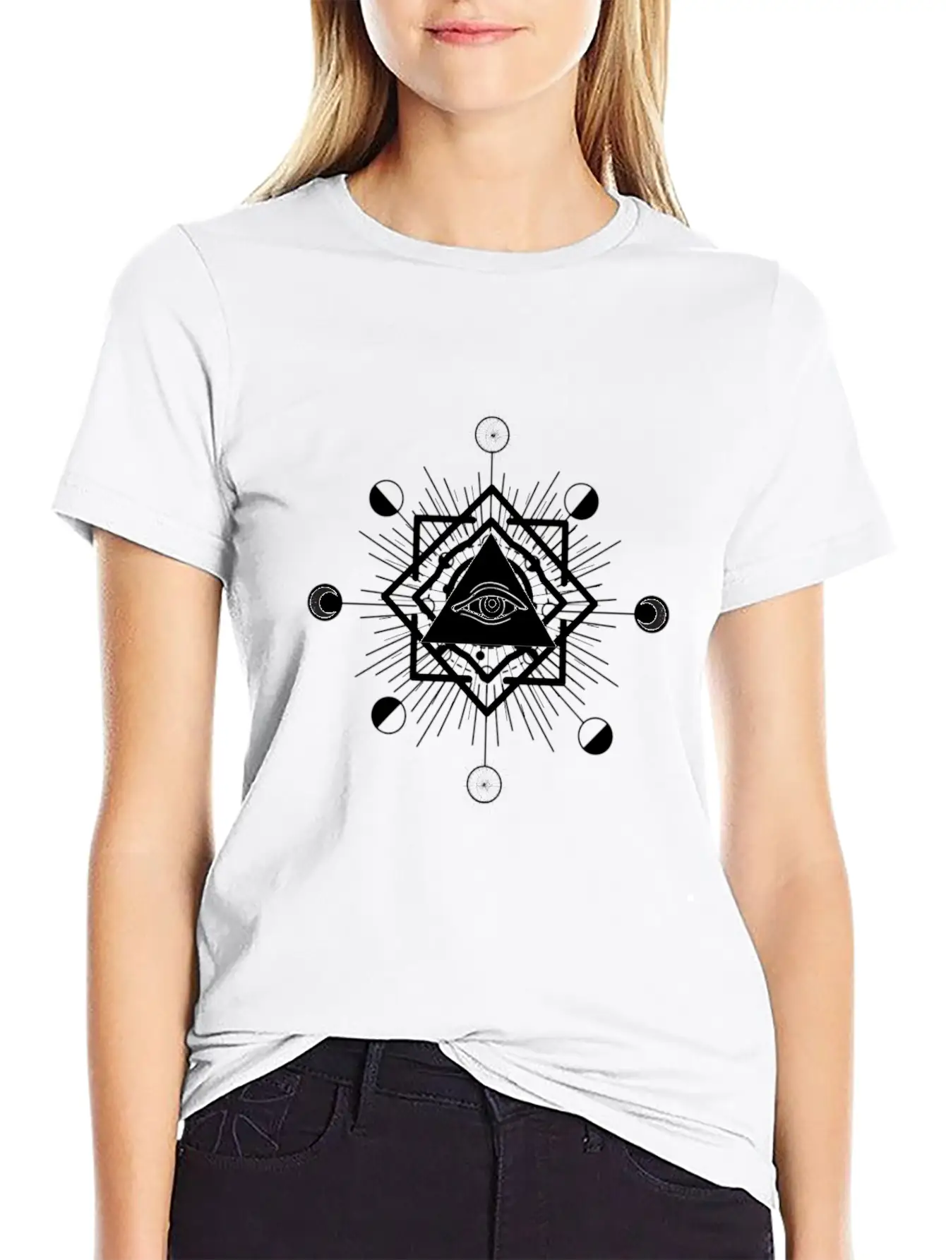 All-seeing Eye Essential Cotton Tee For Daily Outfits – Unisex Style