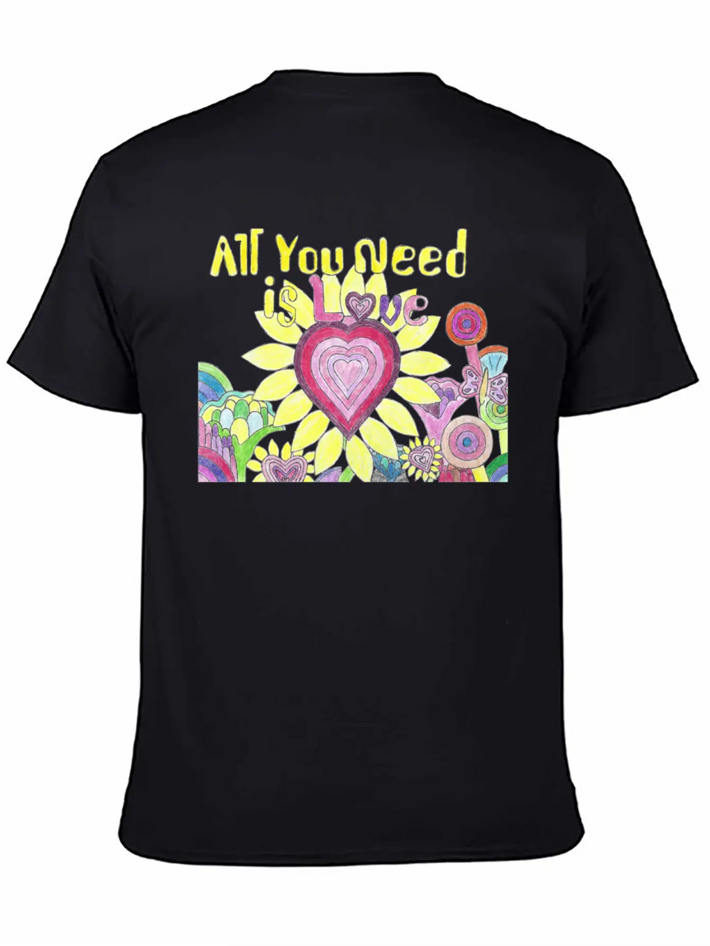 "All You Need Is Love" GrudleBay Valentines Day Unisex Casual T-Shirt – Clean Design For Daily Comfort