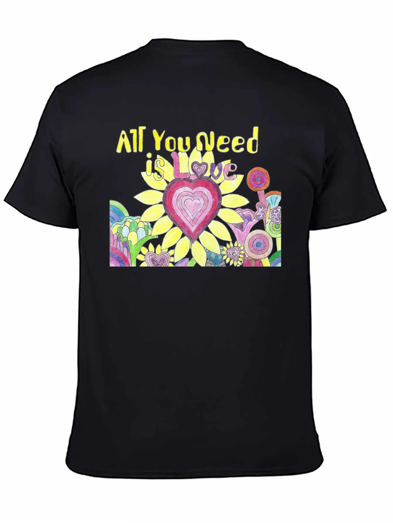 "All You Need Is Love" GrudleBay Valentines Day Unisex Casual T-Shirt – Clean Design For Daily Comfort