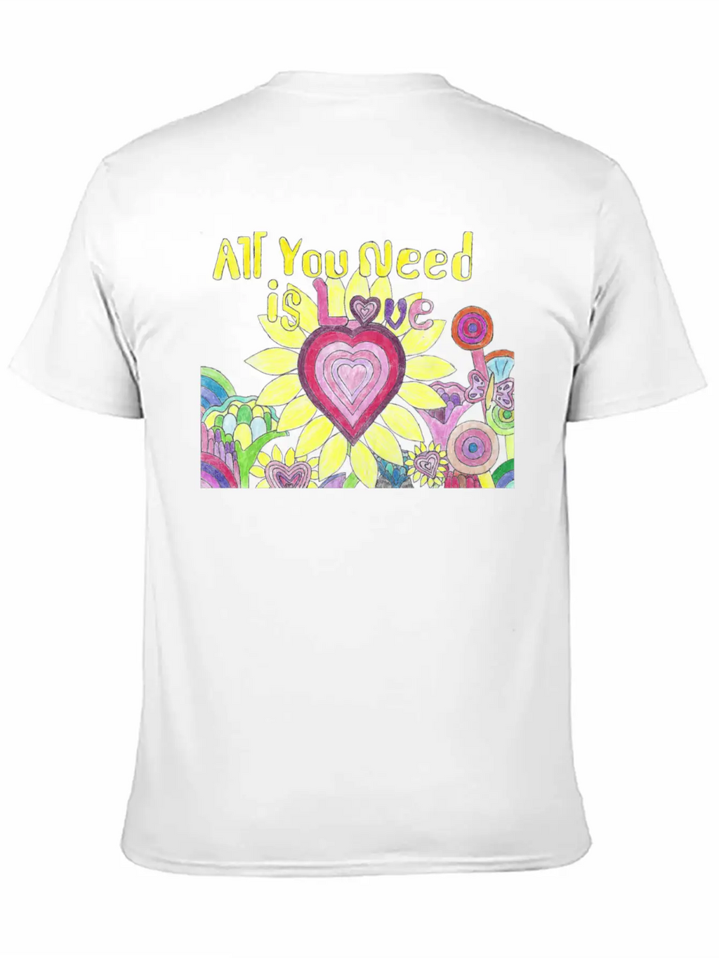 "All You Need Is Love" GrudleBay Valentines Day Unisex Casual T-Shirt – Clean Design For Daily Comfort