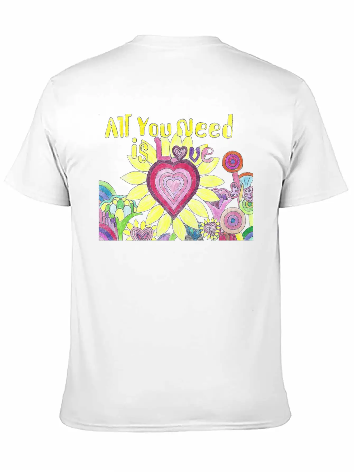 "All You Need Is Love" GrudleBay Valentines Day Unisex Casual T-Shirt – Clean Design For Daily Comfort