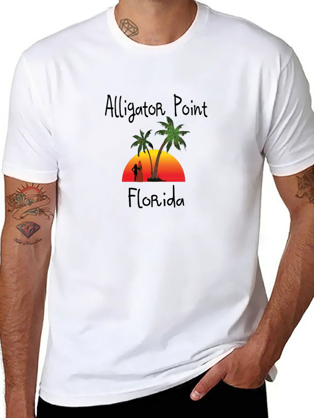 Alligator Point Florida Unisex Casual T-Shirt – Clean Design For Daily Comfort