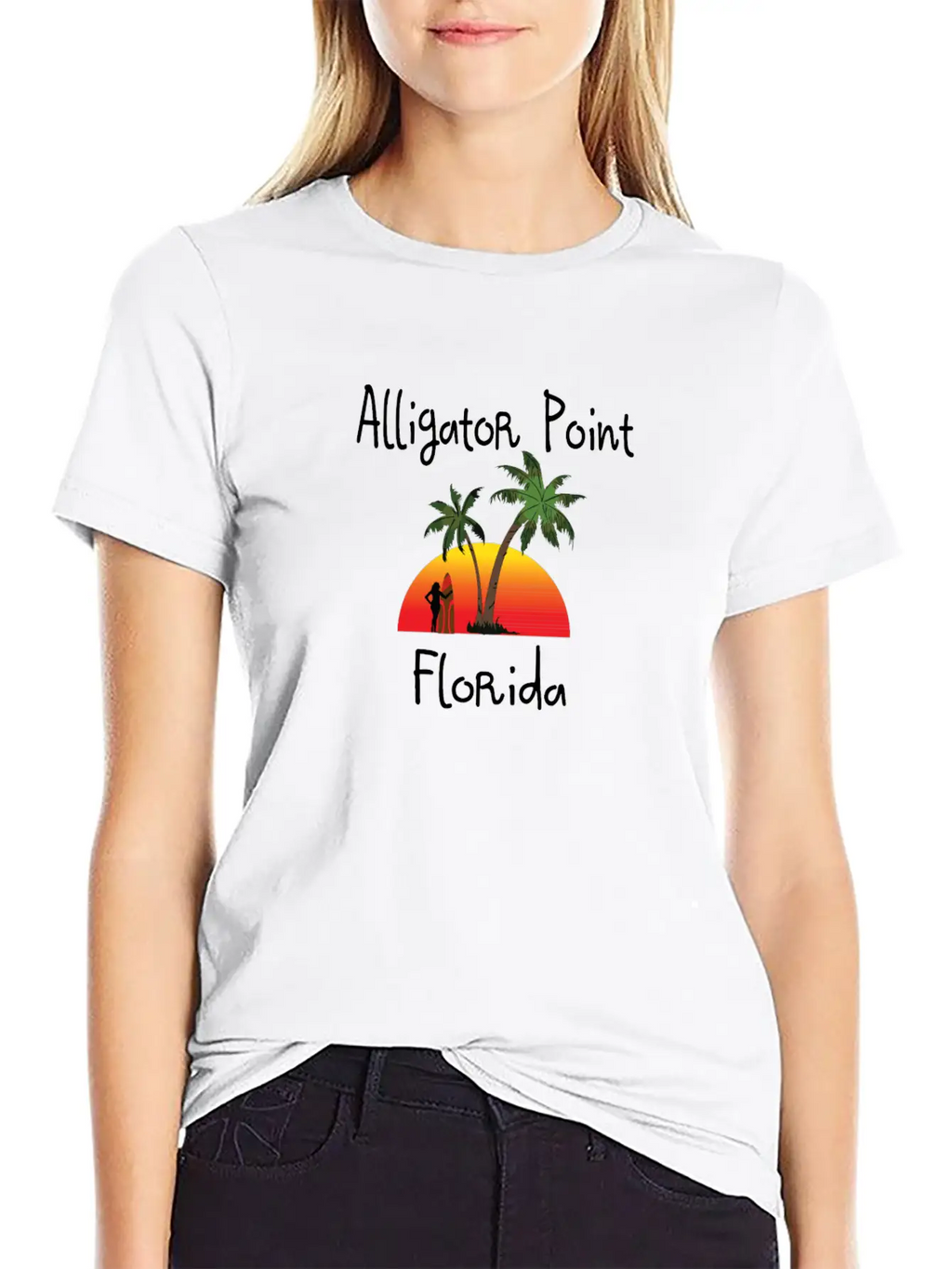 Alligator Point Florida Unisex Casual T-Shirt – Clean Design For Daily Comfort