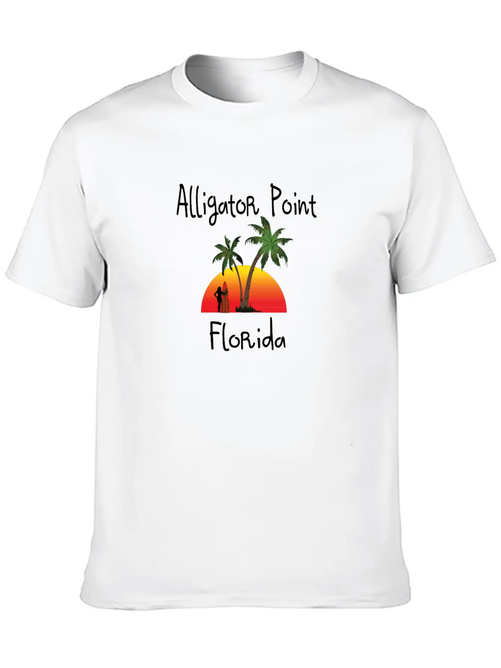 Alligator Point Florida Unisex Casual T-Shirt – Clean Design For Daily Comfort