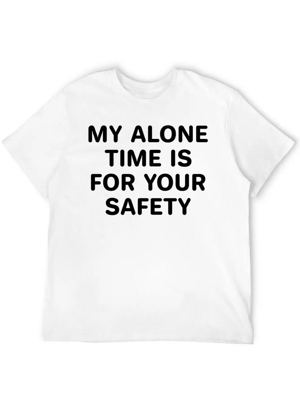 Alone Time Classic Cotton Tee – Unisex Comfort For Any Season