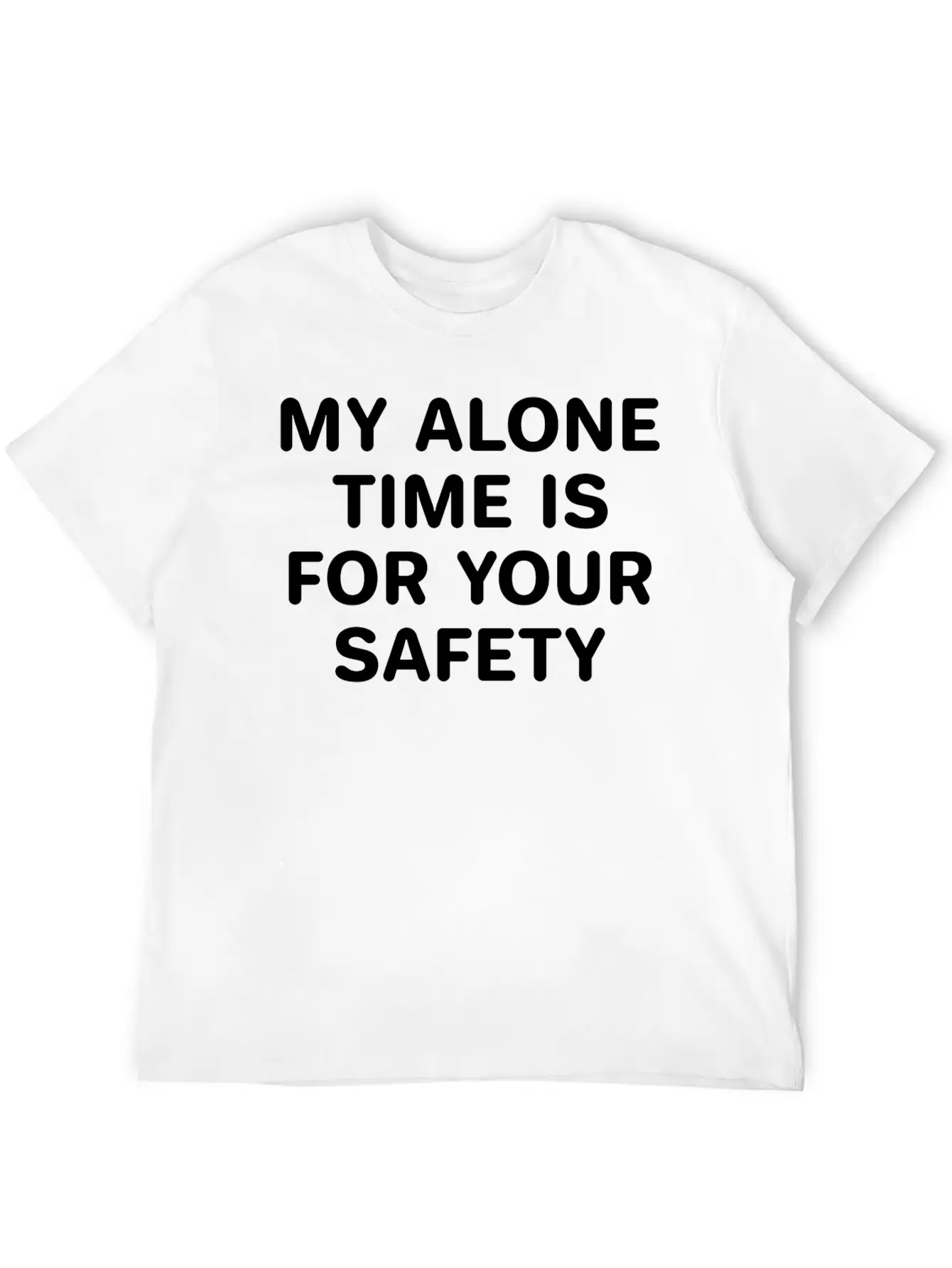 Alone Time Classic Cotton Tee – Unisex Comfort For Any Season