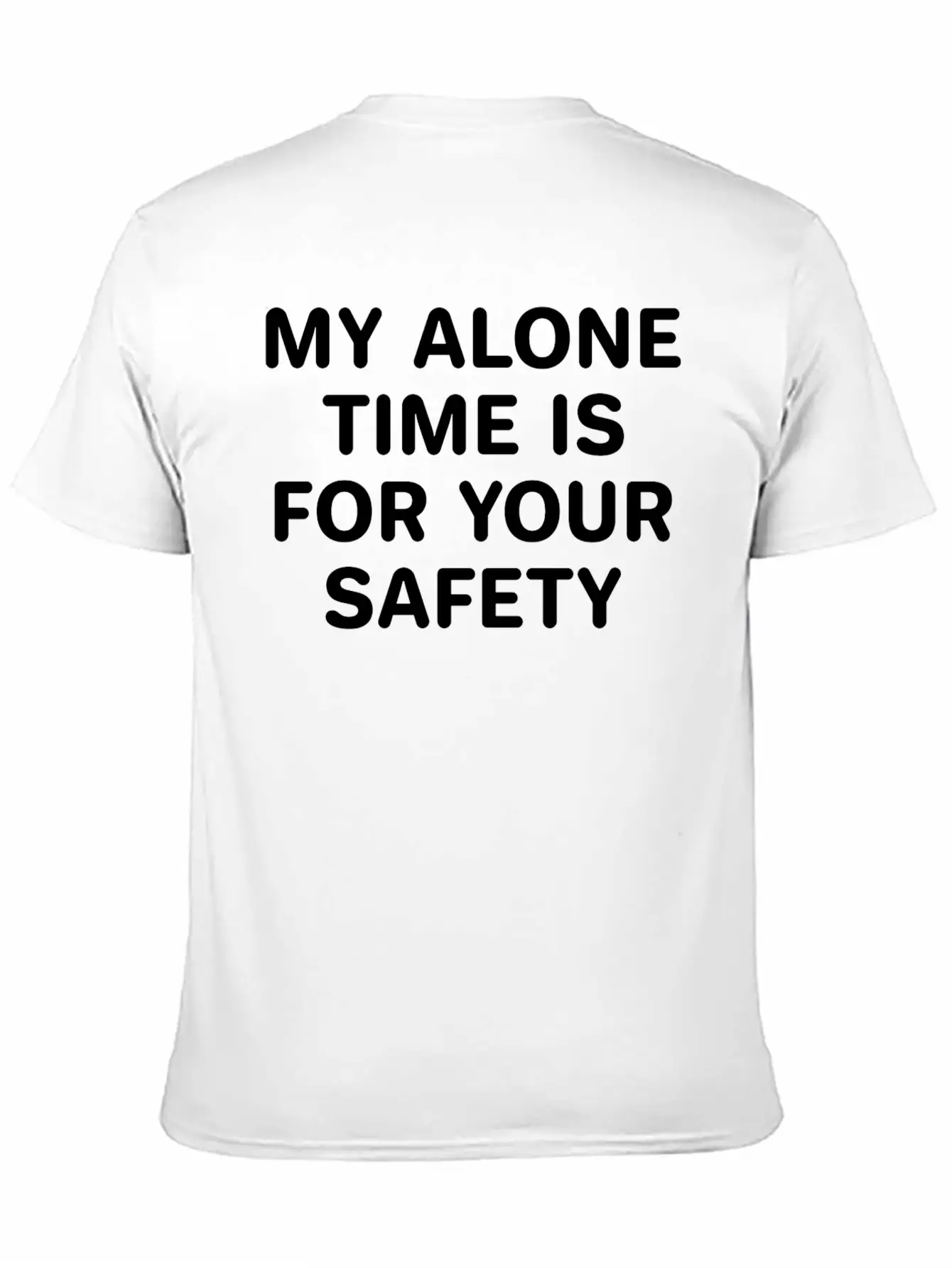Alone Time Classic Cotton Tee – Unisex Comfort For Any Season
