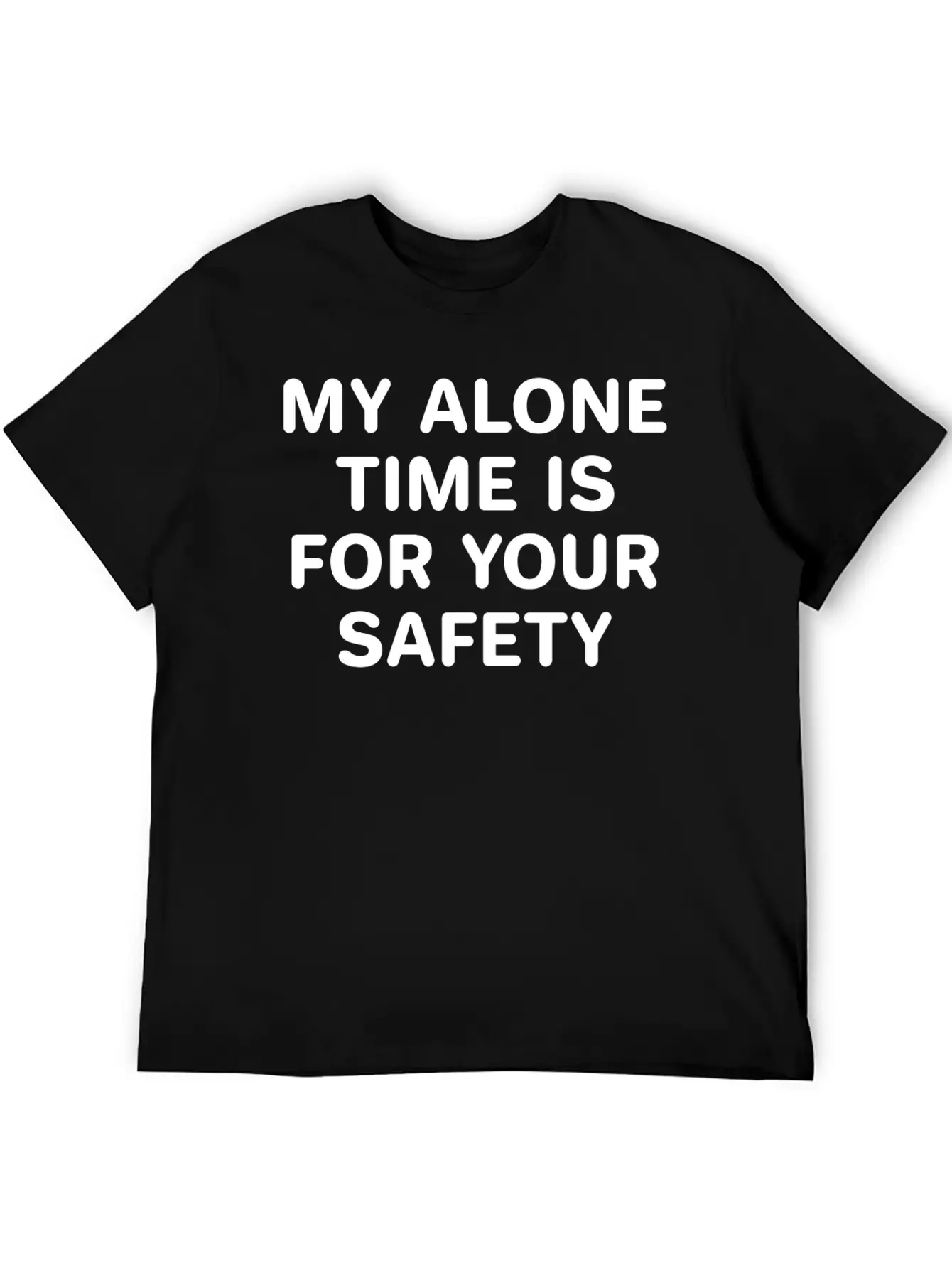 Alone Time Classic Cotton Tee – Unisex Comfort For Any Season