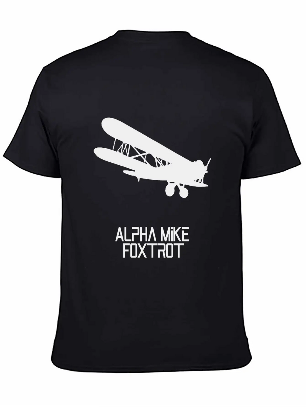 Alpha Mike Foxtrot Pilot· Adios Motherf****r Basic Graphic T-Shirt – Daily Comfort In Soft Cotton