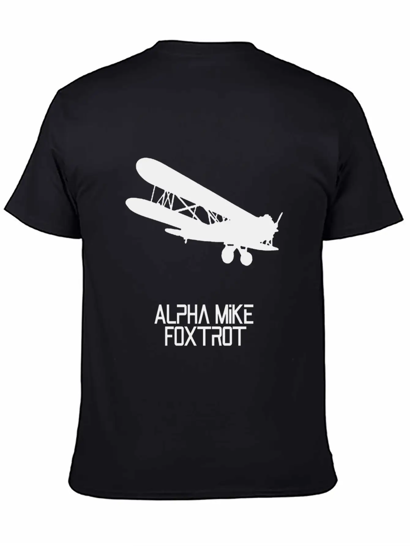 Alpha Mike Foxtrot Pilot· Adios Motherf****r Basic Graphic T-Shirt – Daily Comfort In Soft Cotton