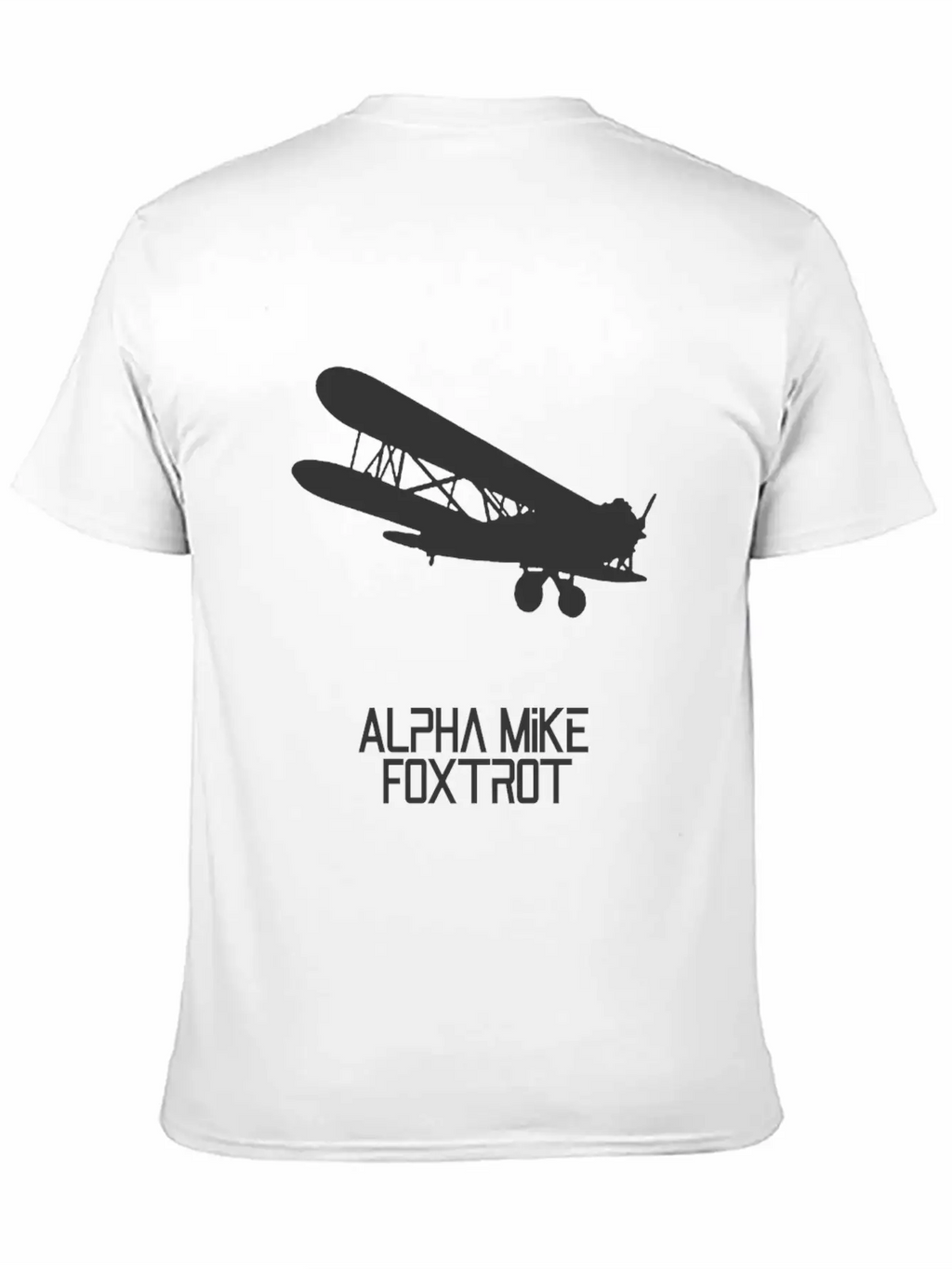 Alpha Mike Foxtrot Pilot· Adios Motherf****r Basic Graphic T-Shirt – Daily Comfort In Soft Cotton