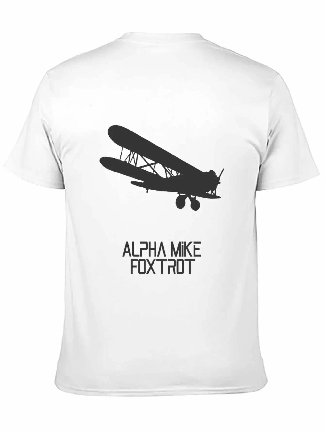 Alpha Mike Foxtrot Pilot· Adios Motherf****r Basic Graphic T-Shirt – Daily Comfort In Soft Cotton