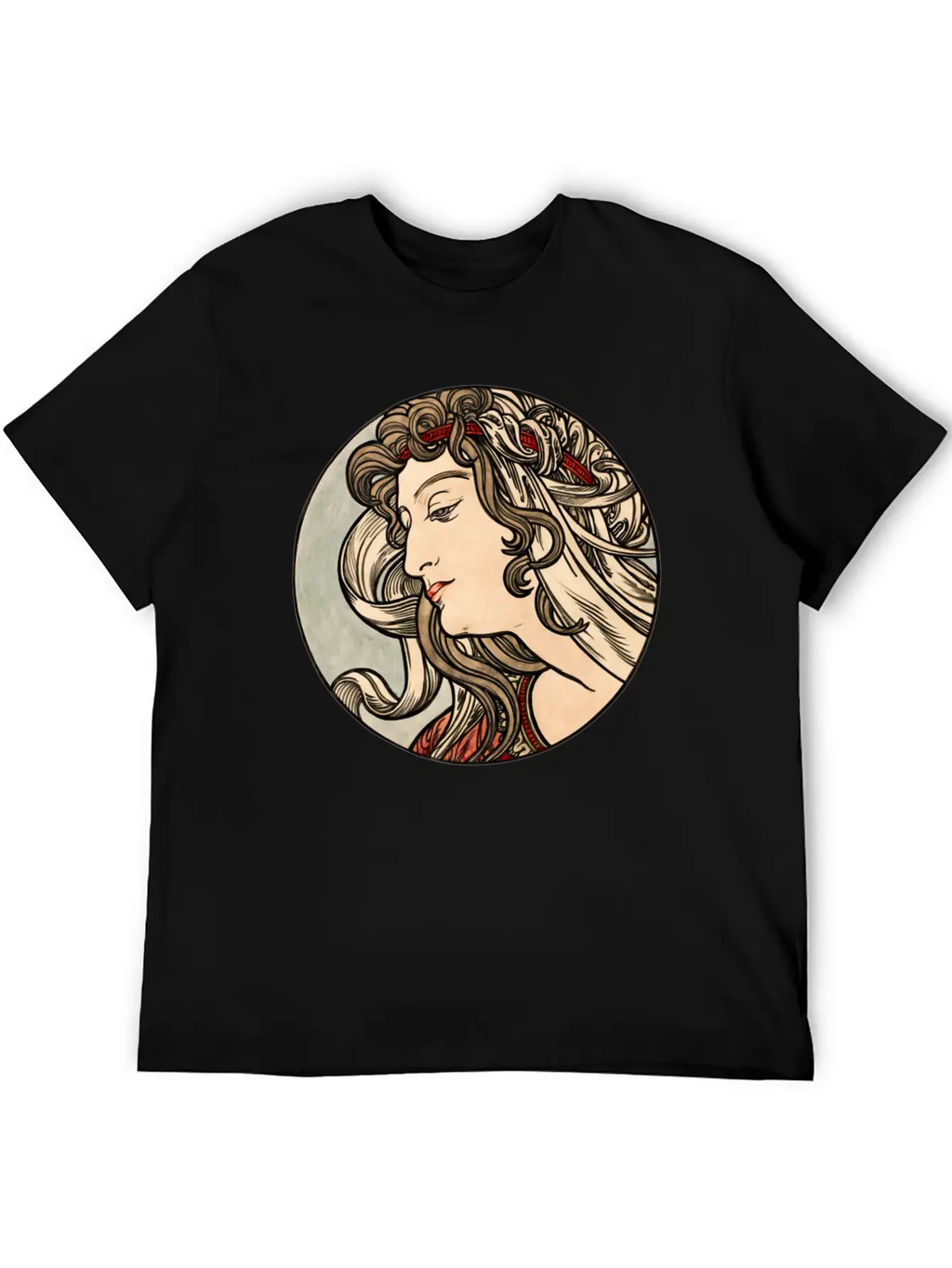 Alphonse Maria Mucha 1869 1939 Essential Cotton Tee For Daily Outfits – Unisex Style
