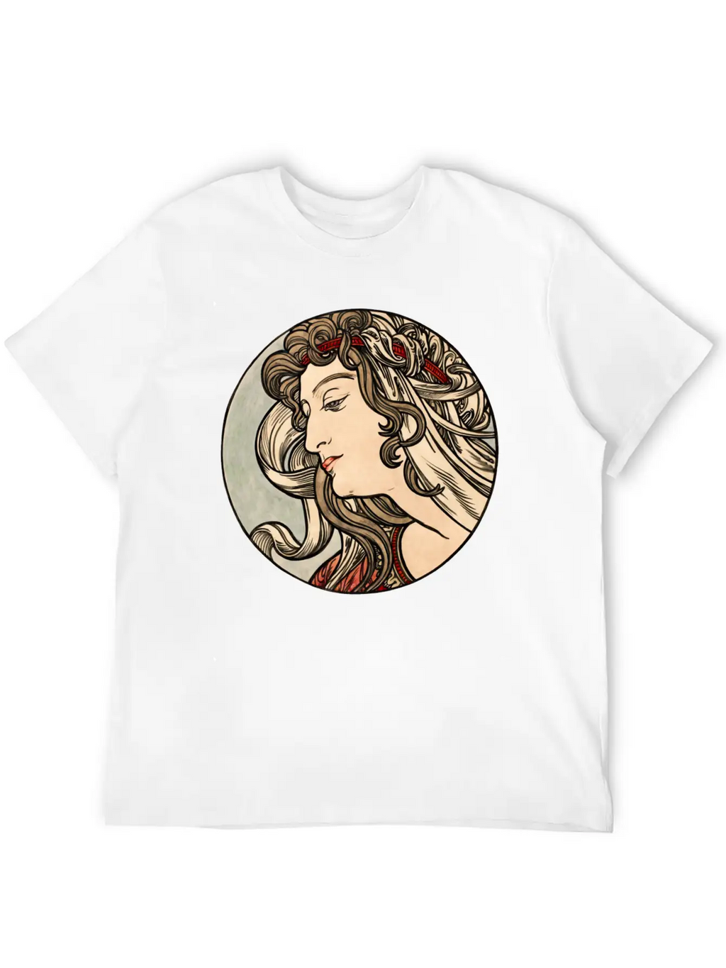 Alphonse Maria Mucha 1869 1939 Essential Cotton Tee For Daily Outfits – Unisex Style