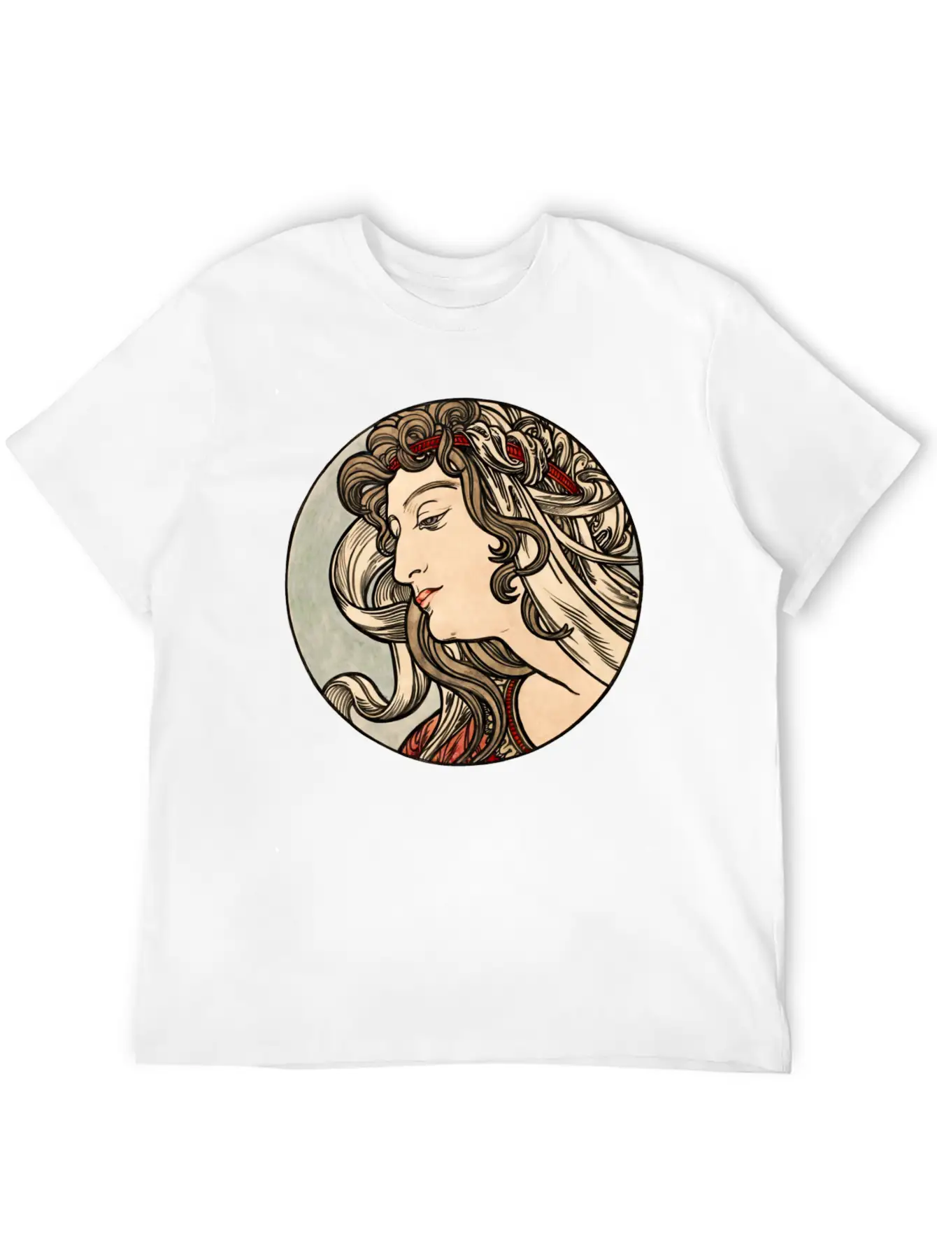 Alphonse Maria Mucha 1869 1939 Essential Cotton Tee For Daily Outfits – Unisex Style
