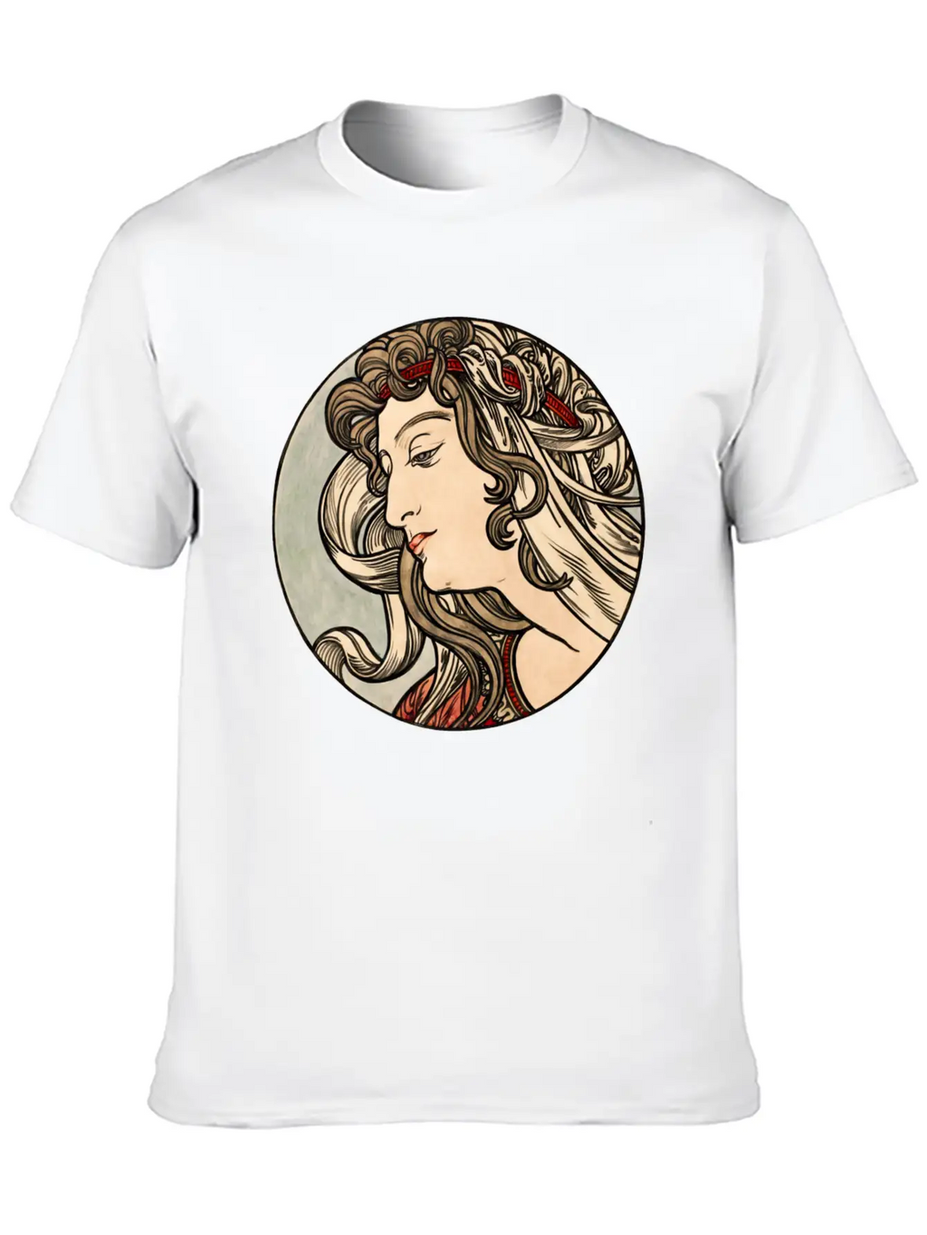 Alphonse Maria Mucha 1869 1939 Essential Cotton Tee For Daily Outfits – Unisex Style