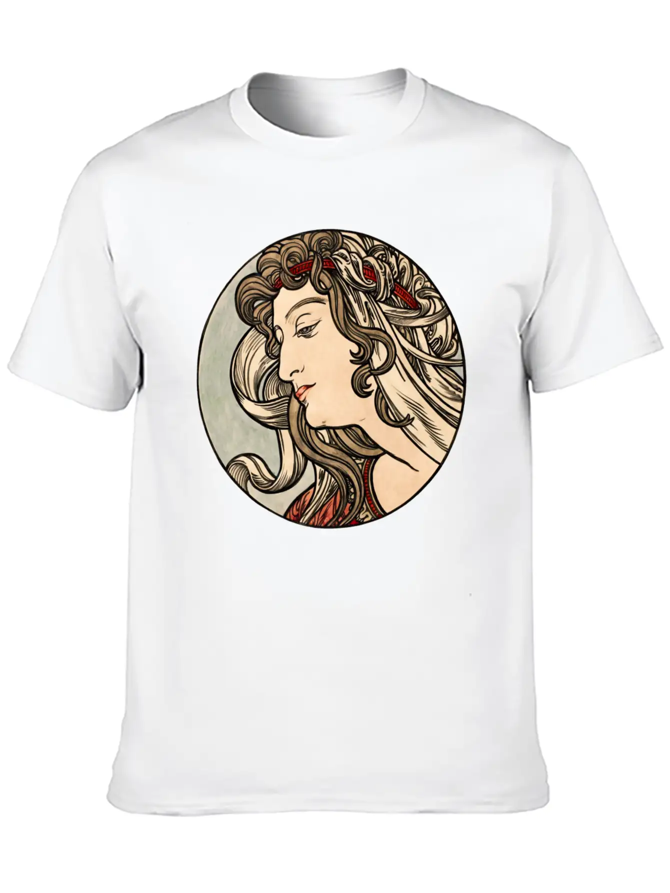 Alphonse Maria Mucha 1869 1939 Essential Cotton Tee For Daily Outfits – Unisex Style