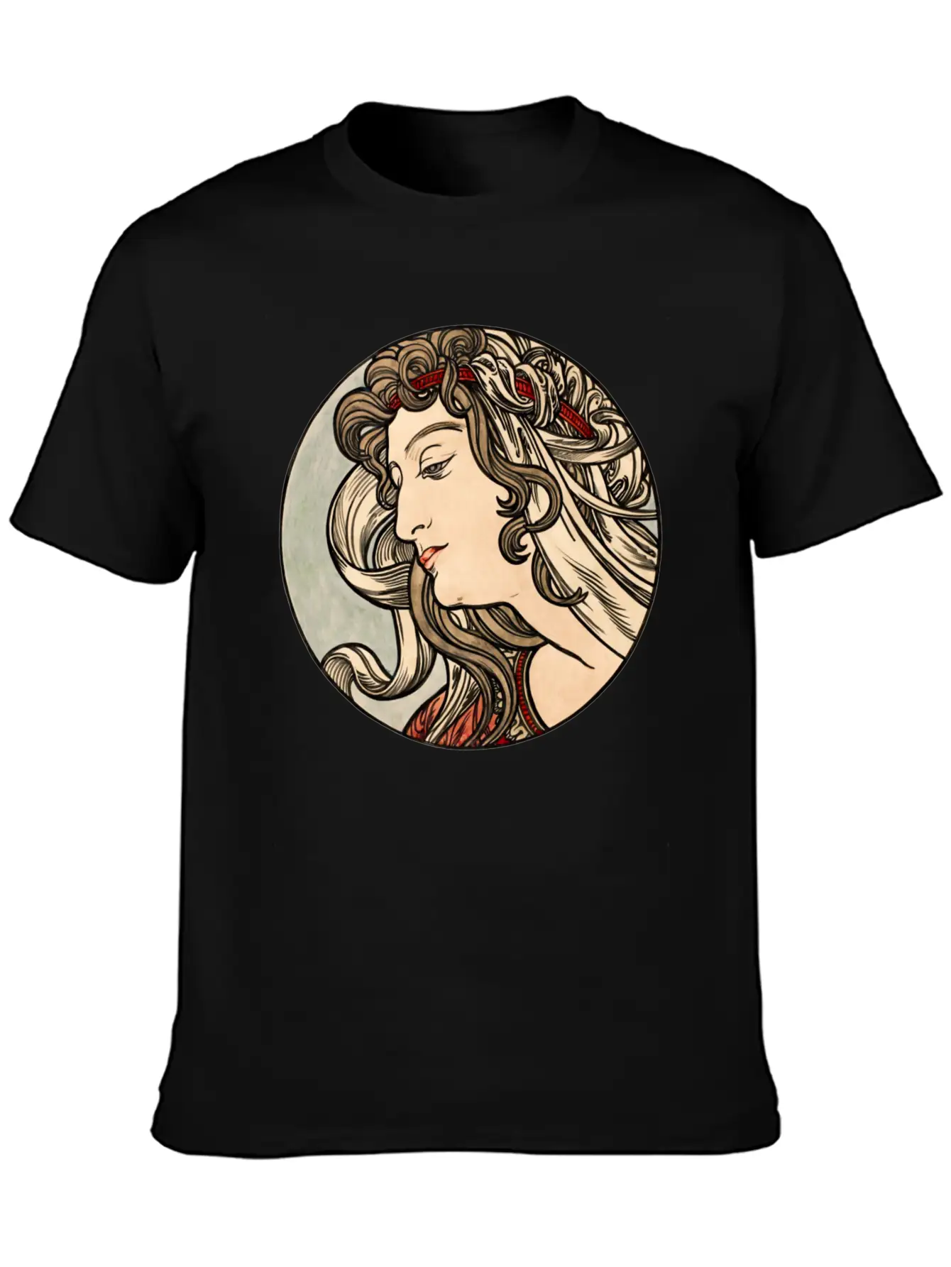 Alphonse Maria Mucha 1869 1939 Essential Cotton Tee For Daily Outfits – Unisex Style