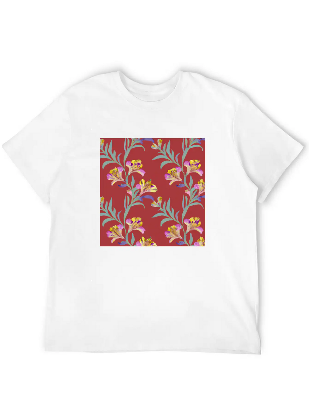 Alstroemeria, Lily Of The Incas Timeless Short Sleeve Tee – Comfy And Minimalist Design