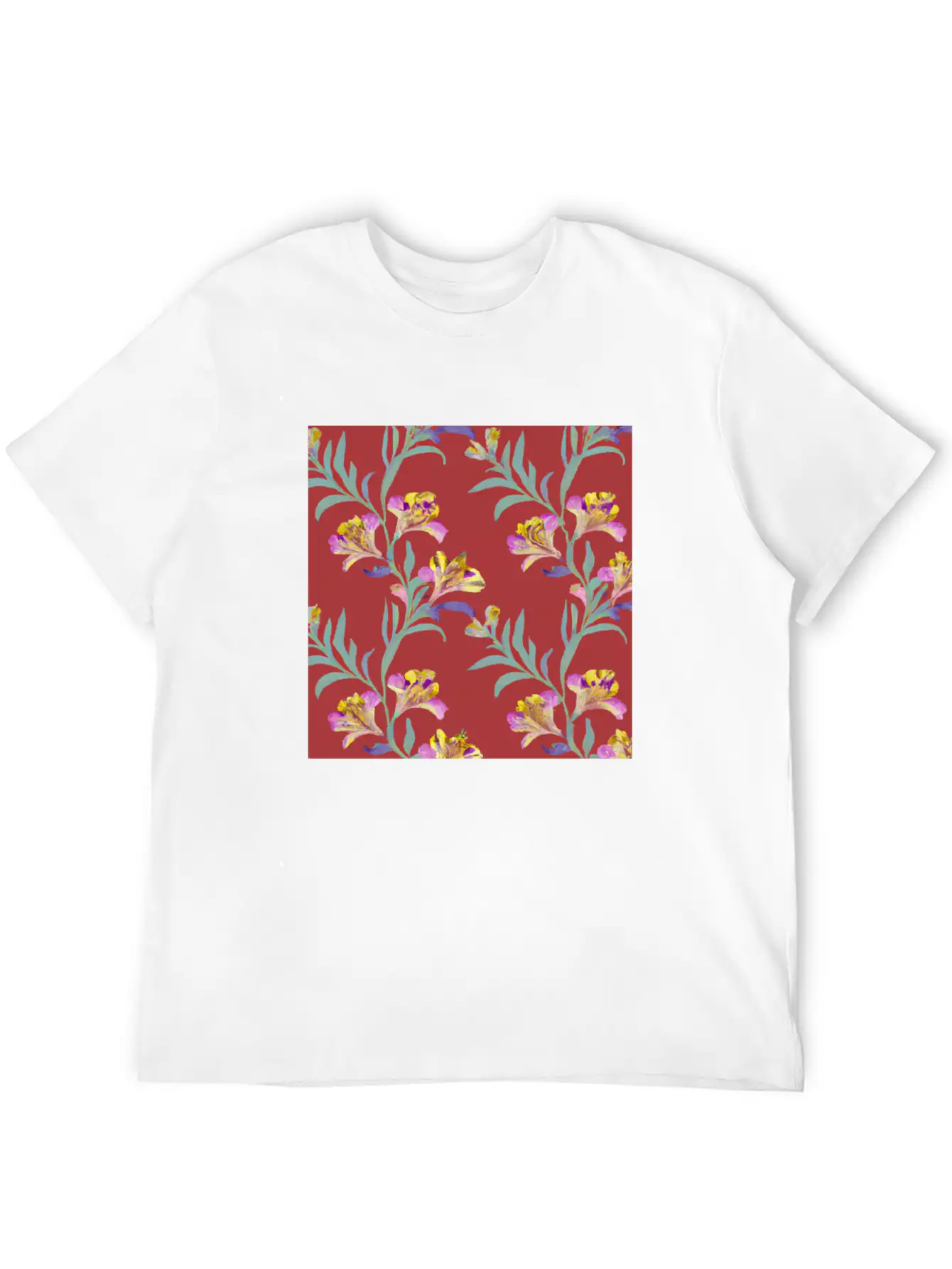 Alstroemeria, Lily Of The Incas Timeless Short Sleeve Tee – Comfy And Minimalist Design