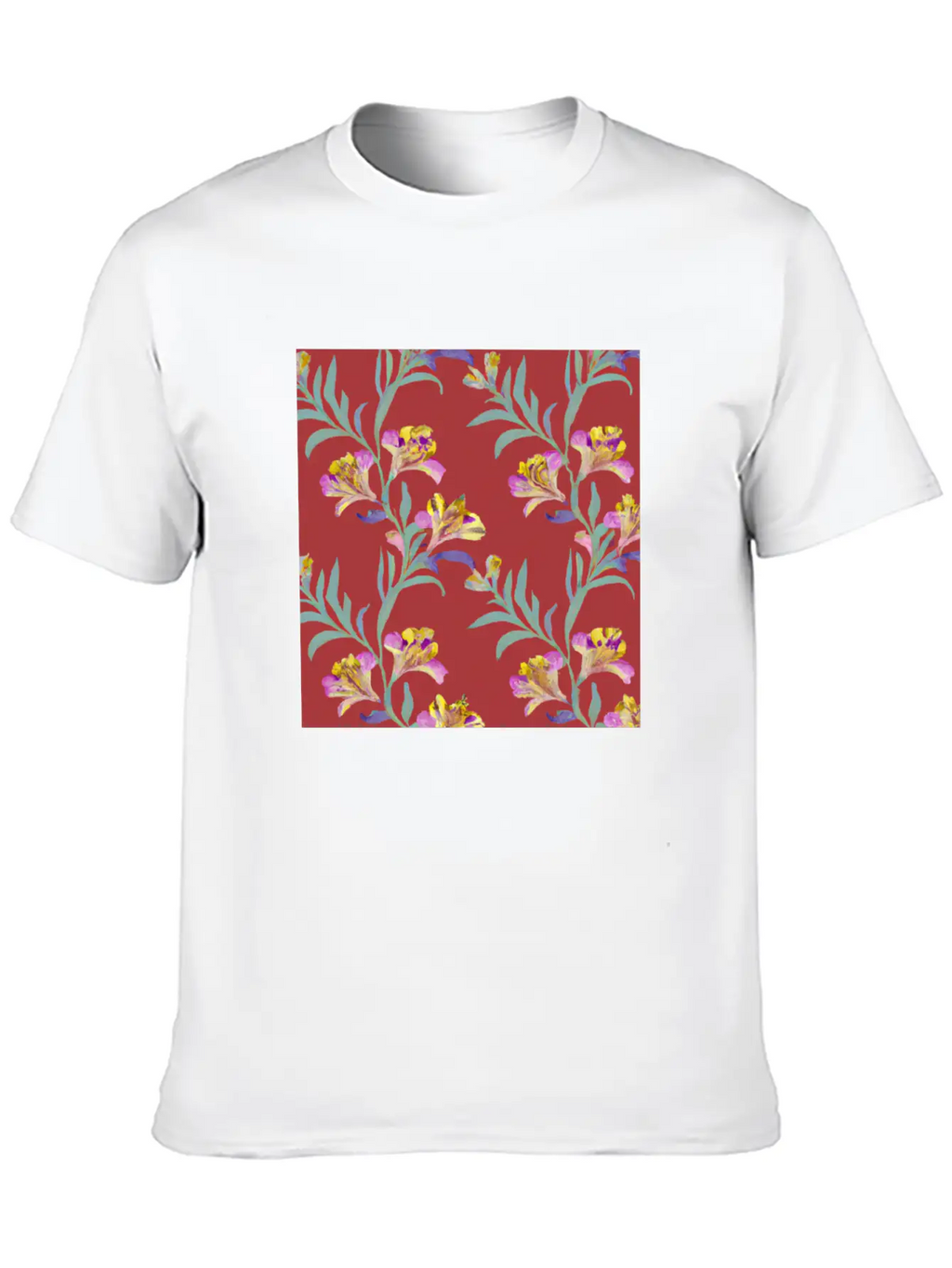 Alstroemeria, Lily Of The Incas Timeless Short Sleeve Tee – Comfy And Minimalist Design