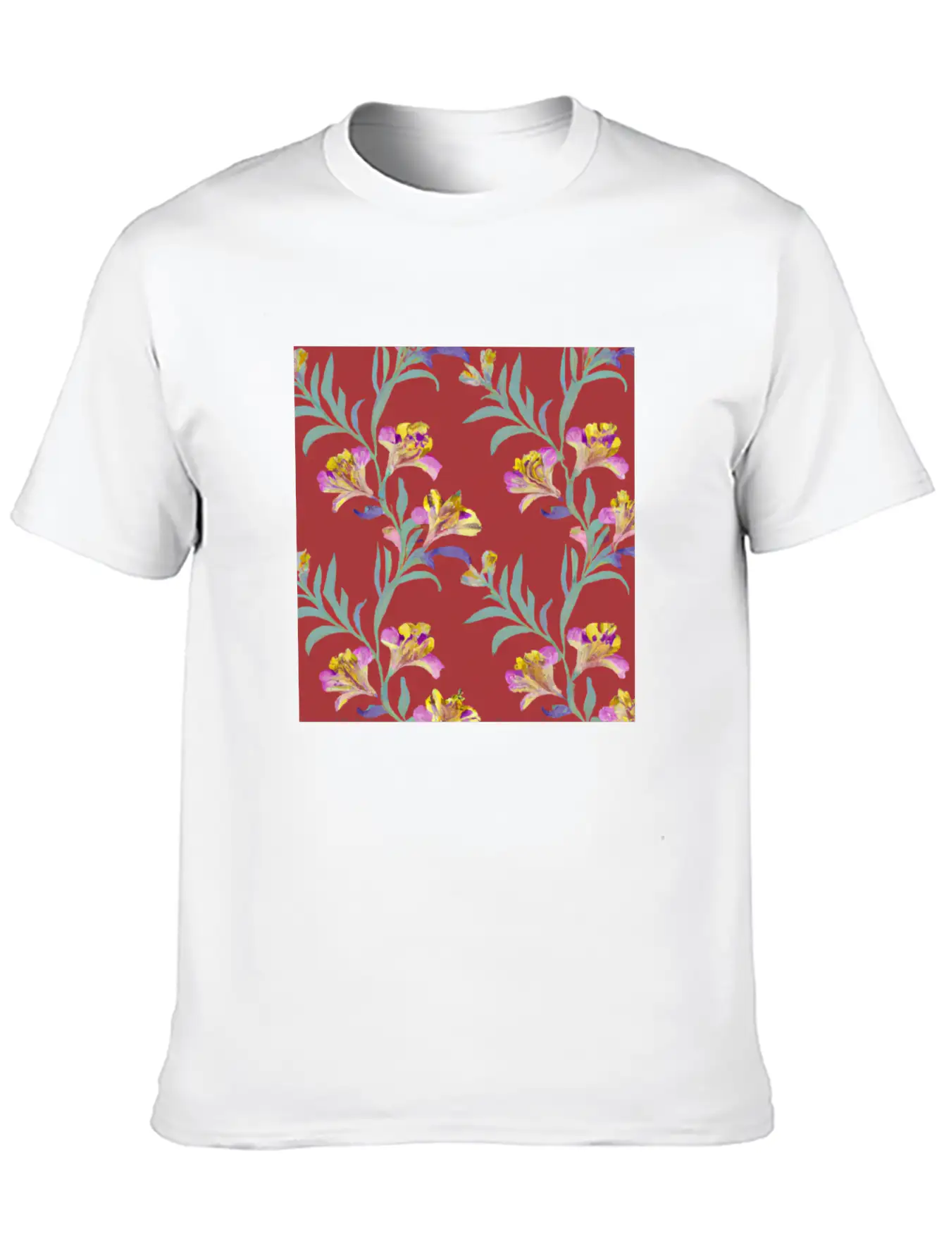 Alstroemeria, Lily Of The Incas Timeless Short Sleeve Tee – Comfy And Minimalist Design