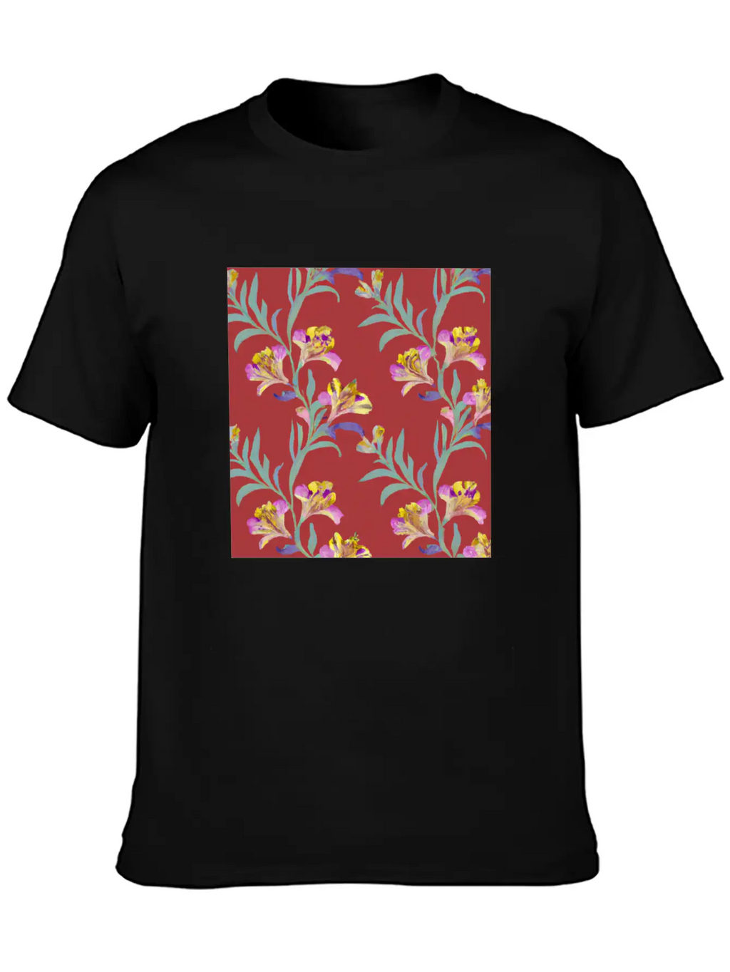 Alstroemeria, Lily Of The Incas Timeless Short Sleeve Tee – Comfy And Minimalist Design