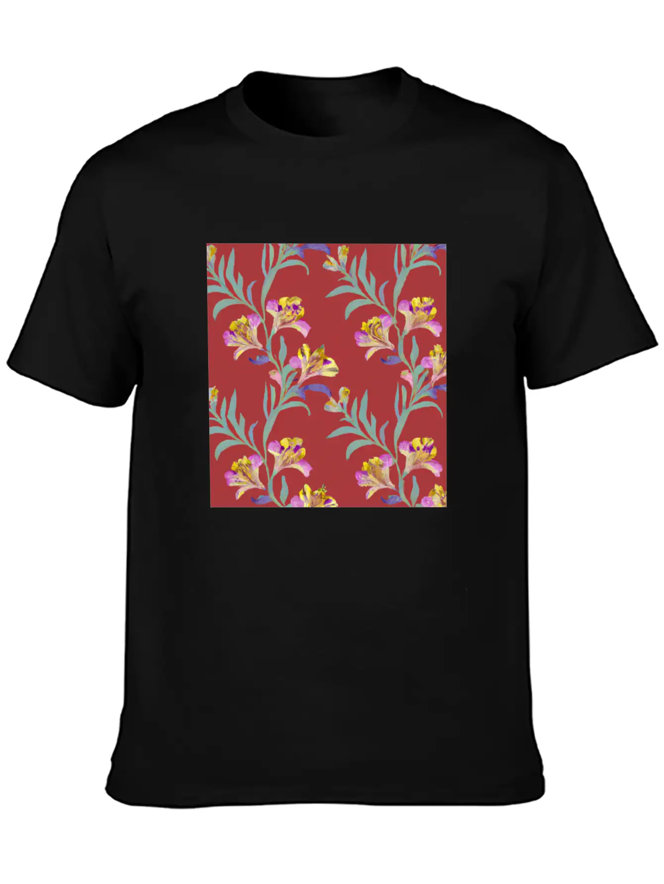 Alstroemeria, Lily Of The Incas Timeless Short Sleeve Tee – Comfy And Minimalist Design