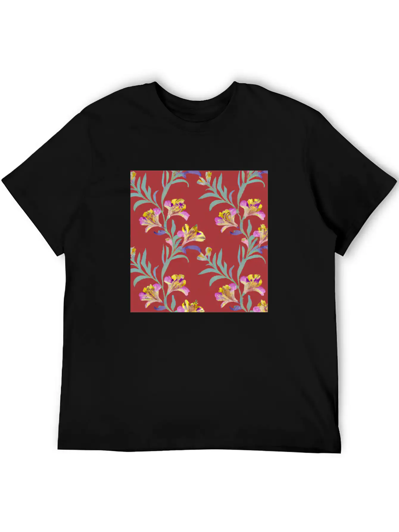 Alstroemeria, Lily Of The Incas Timeless Short Sleeve Tee – Comfy And Minimalist Design