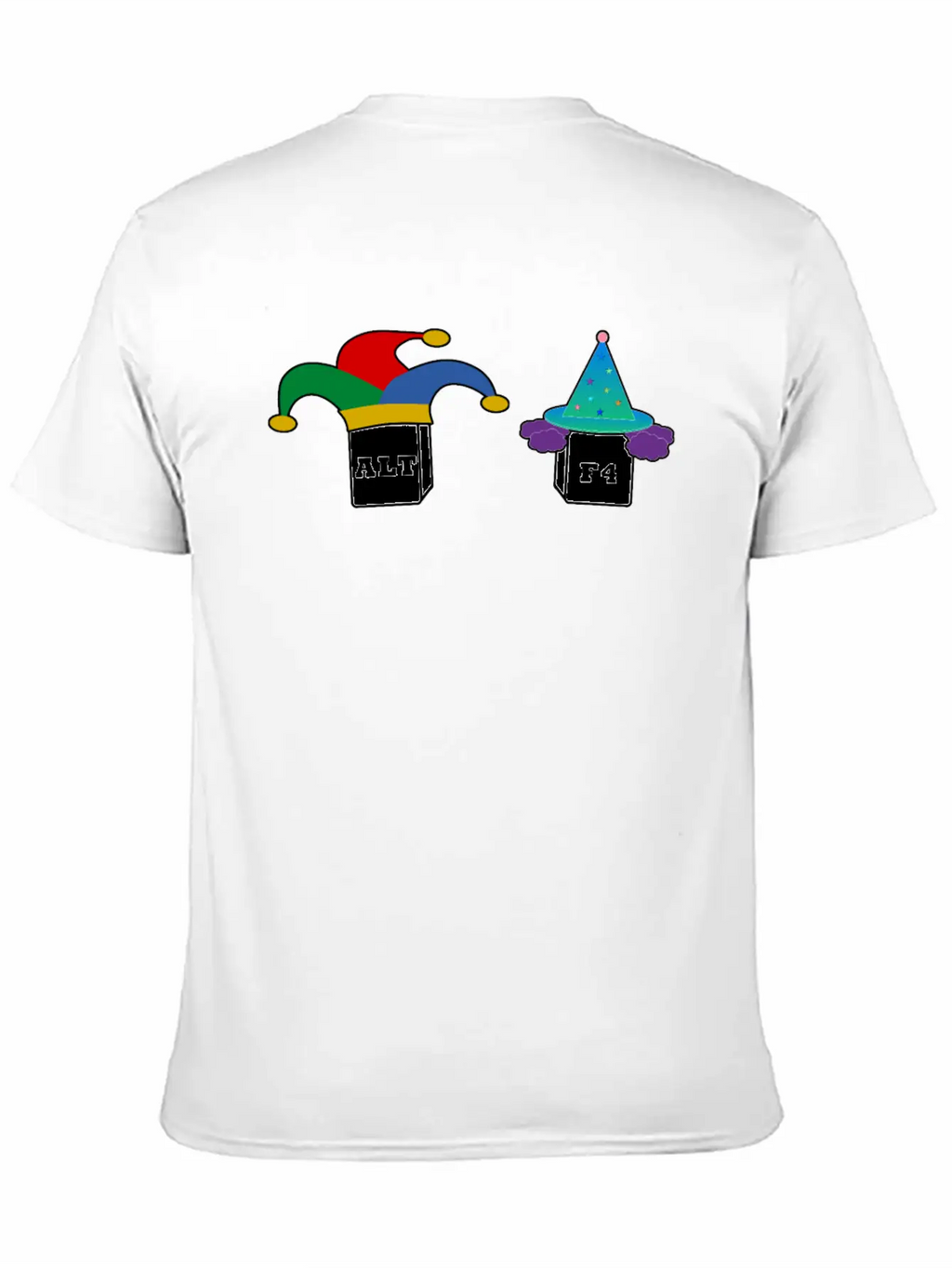 Alt F4, Keyboard, Computer Nerd Humor Gift Breathable Soft Cotton T-Shirt – Timeless Casual Look