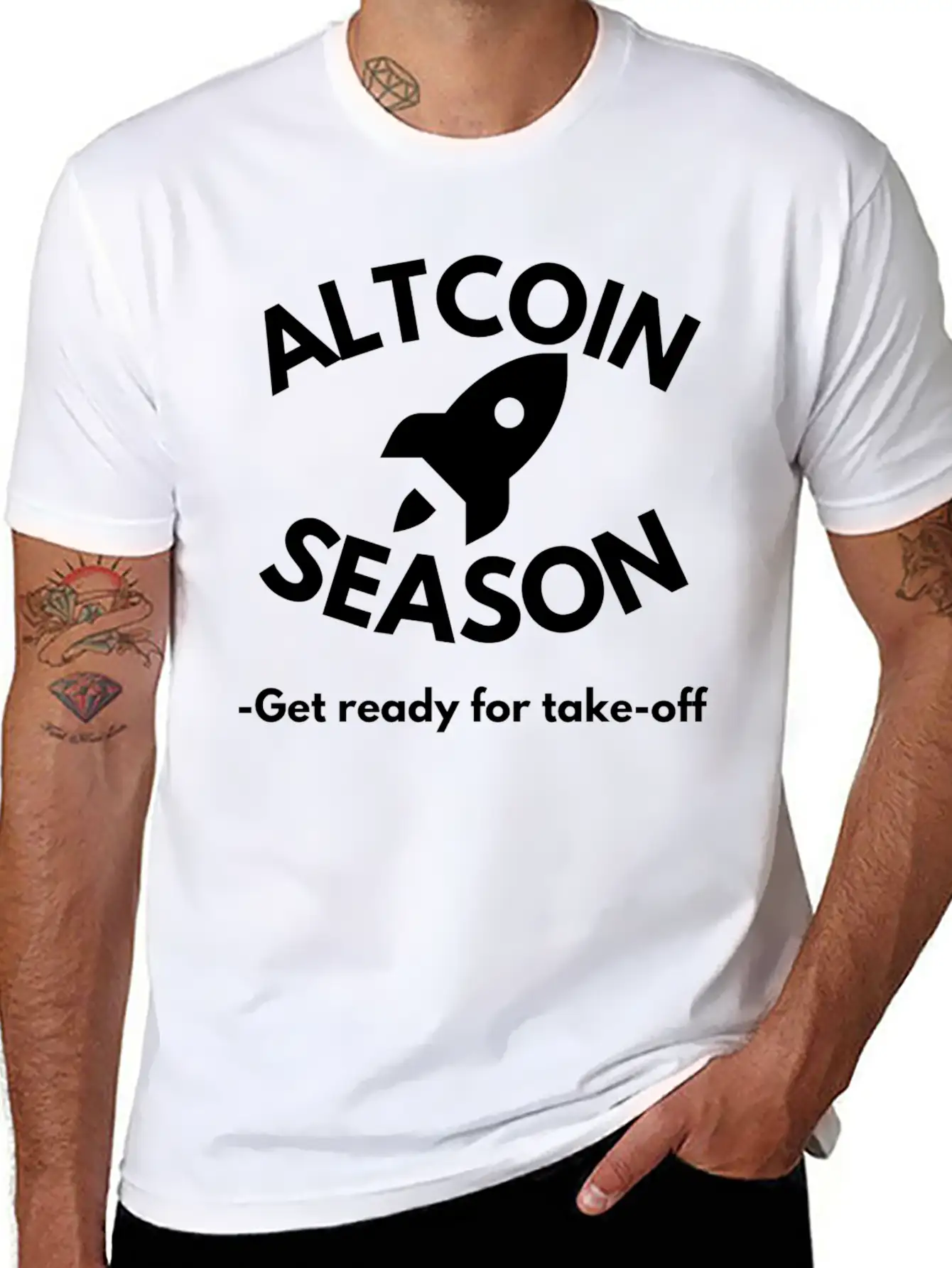 Altcoin Season Design Stylish Everyday T-Shirt – Unisex Basic Cotton Tee
