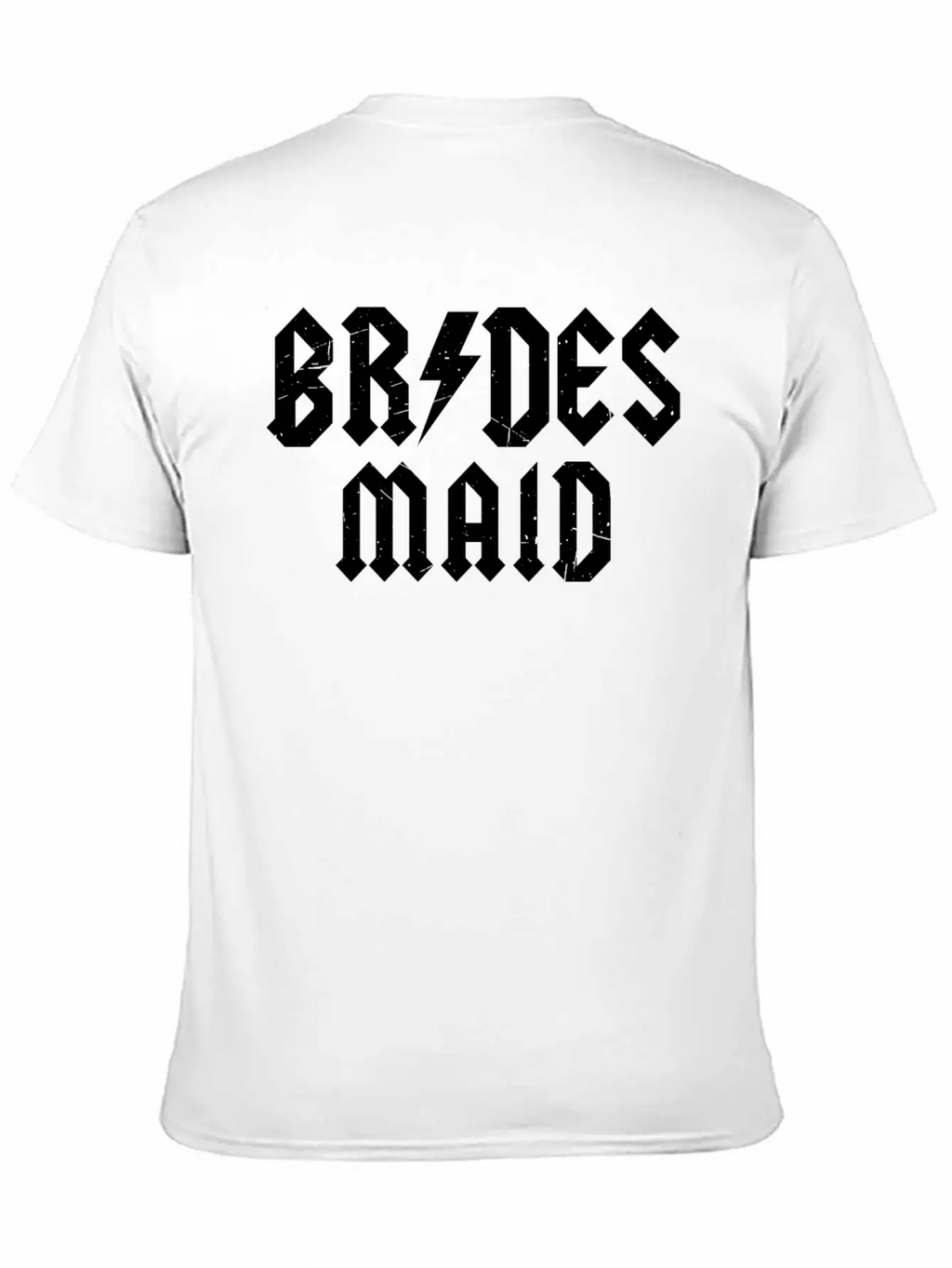 Alternative Bridesmaid Timeless Short Sleeve Tee – Comfy And Minimalist Design