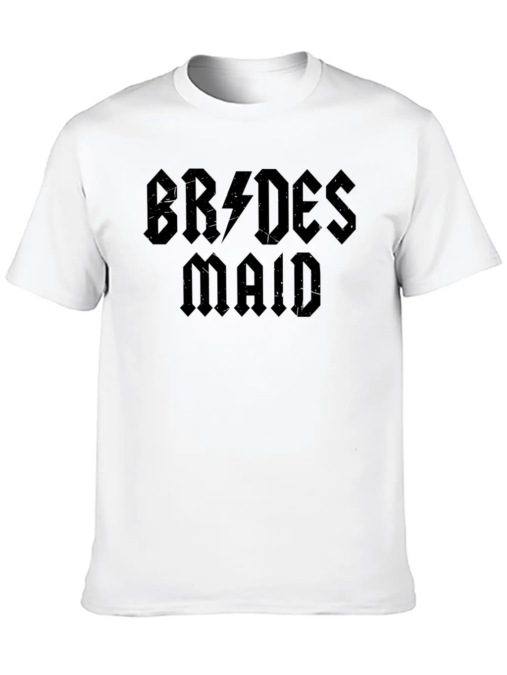 Alternative Bridesmaid Timeless Short Sleeve Tee – Comfy And Minimalist Design