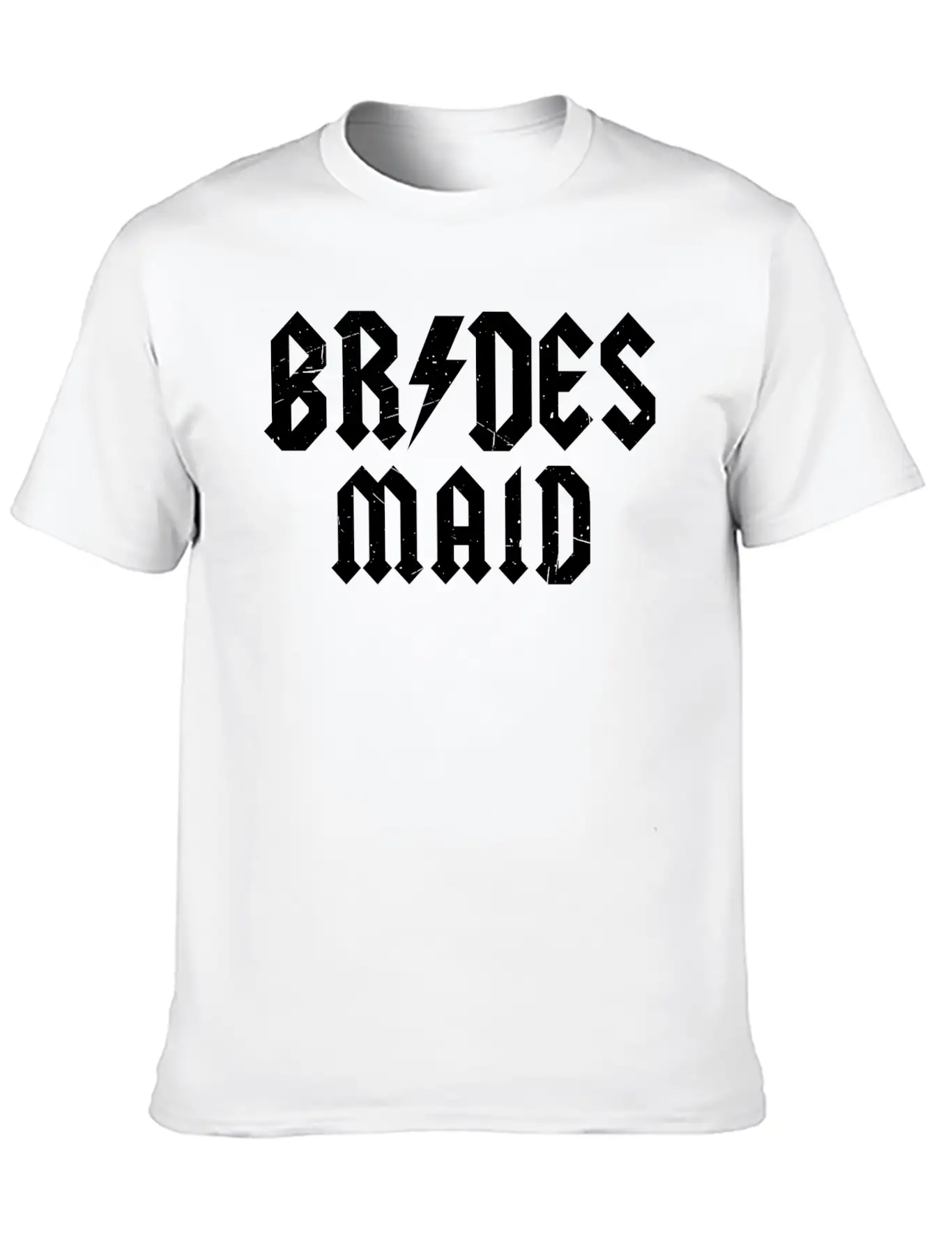 Alternative Bridesmaid Timeless Short Sleeve Tee – Comfy And Minimalist Design