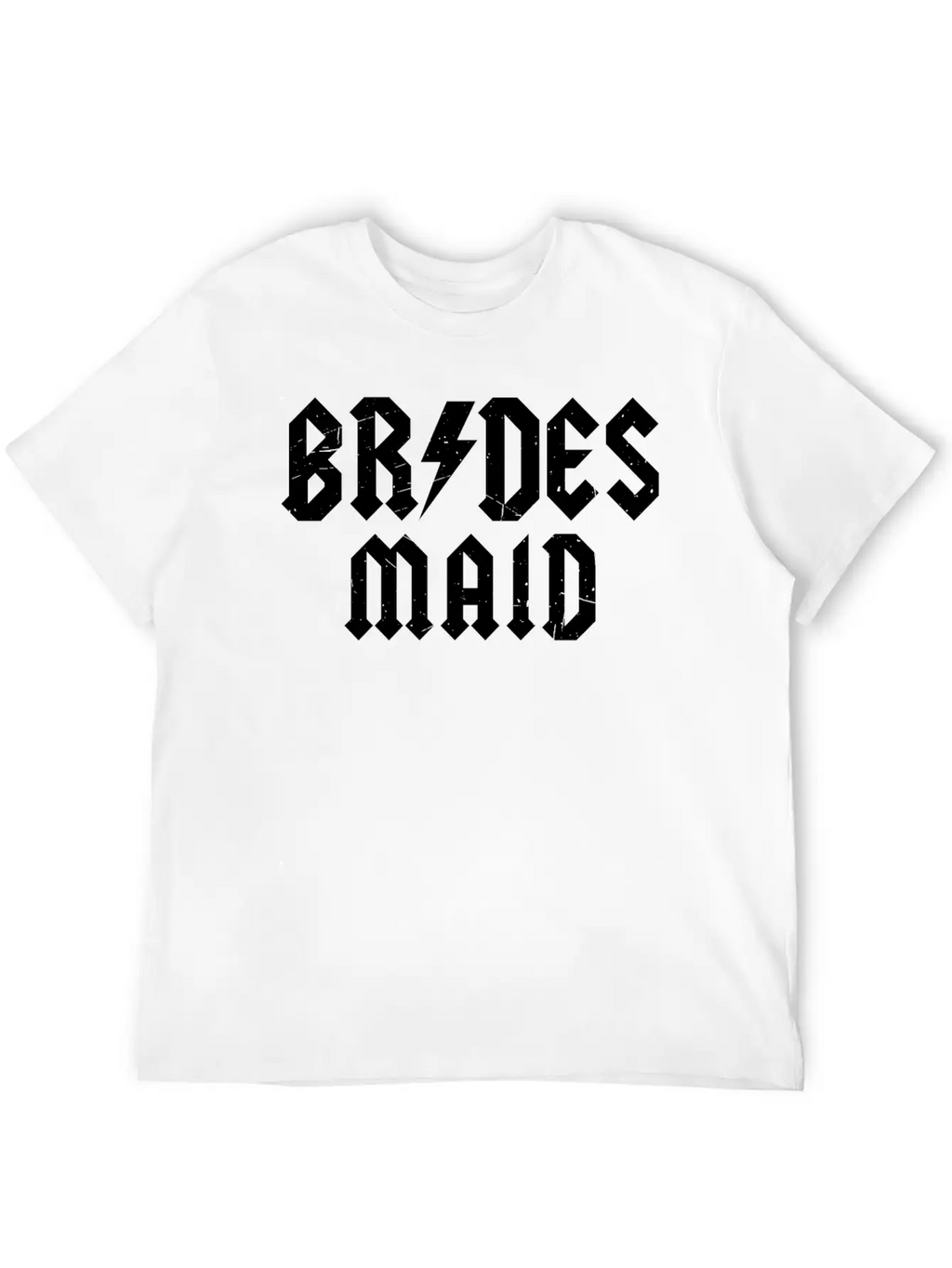 Alternative Bridesmaid Timeless Short Sleeve Tee – Comfy And Minimalist Design