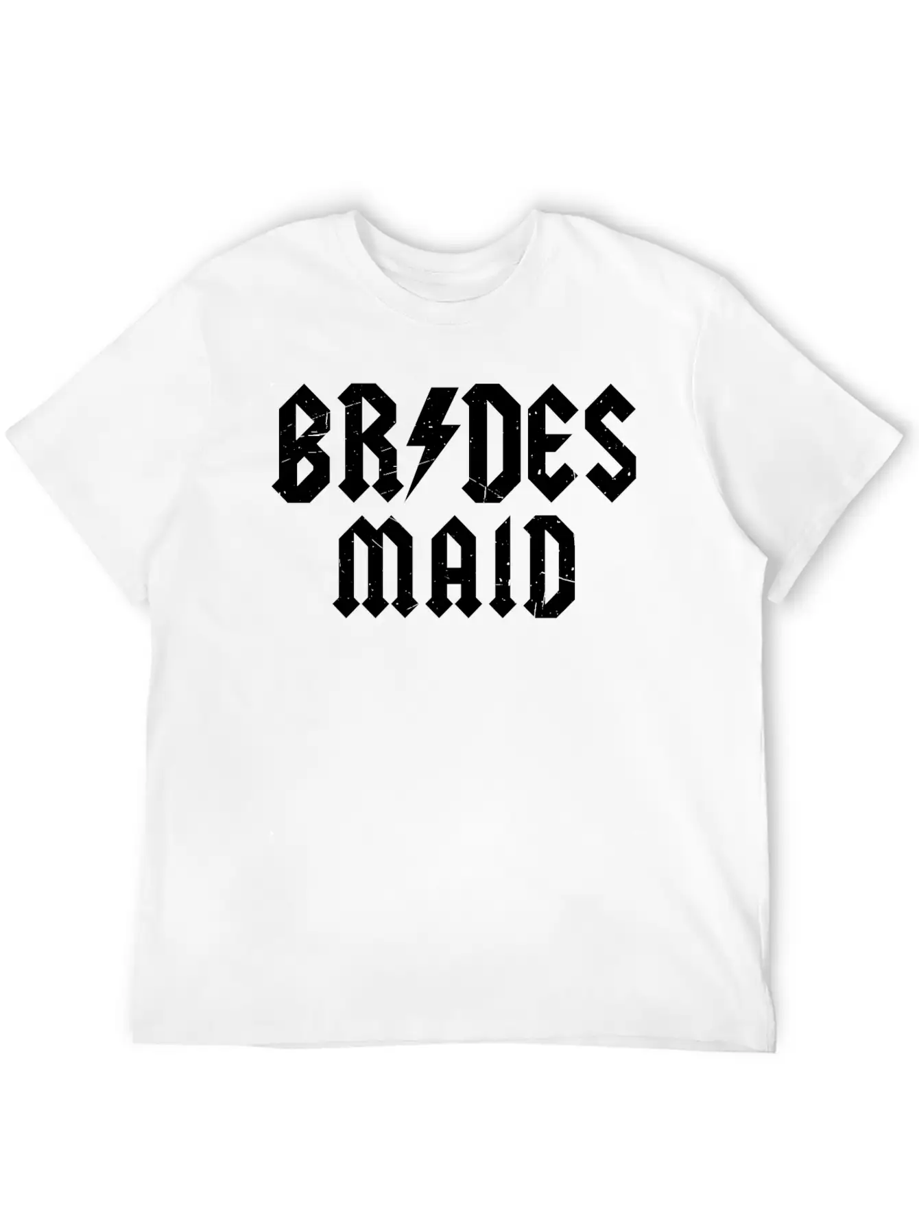 Alternative Bridesmaid Timeless Short Sleeve Tee – Comfy And Minimalist Design