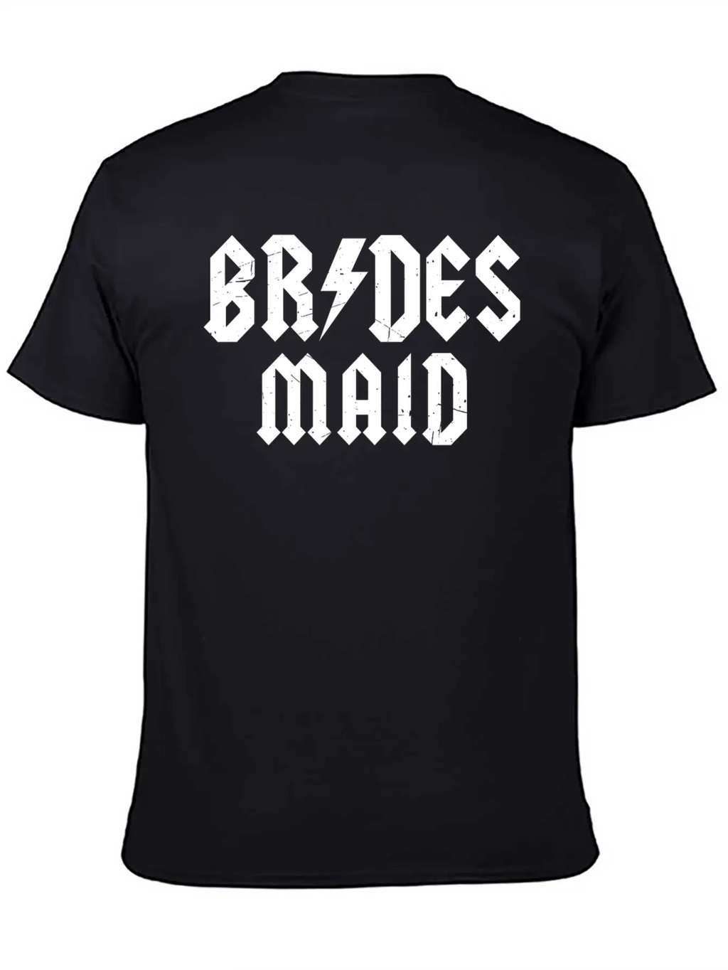 Alternative Bridesmaid Timeless Short Sleeve Tee – Comfy And Minimalist Design