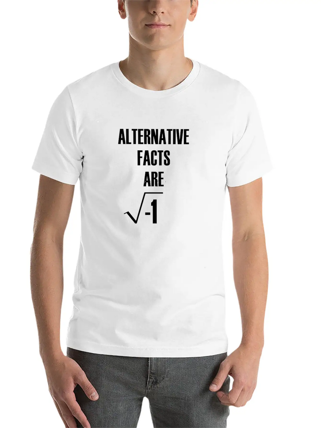 Alternative Facts Are Imaginary By Basement Master Timeless Short Sleeve Tee – Comfy And Minimalist Design