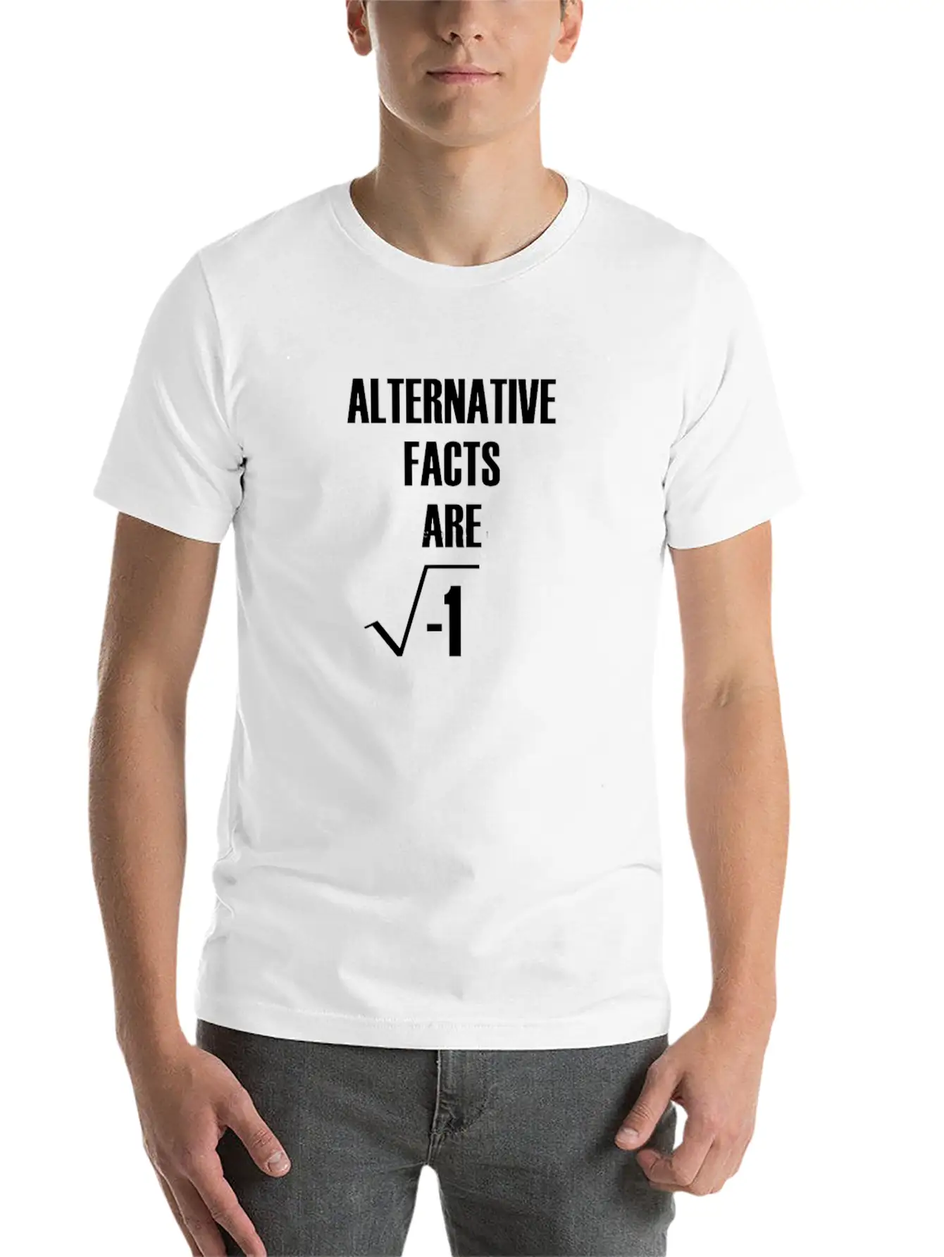 Alternative Facts Are Imaginary By Basement Master Timeless Short Sleeve Tee – Comfy And Minimalist Design