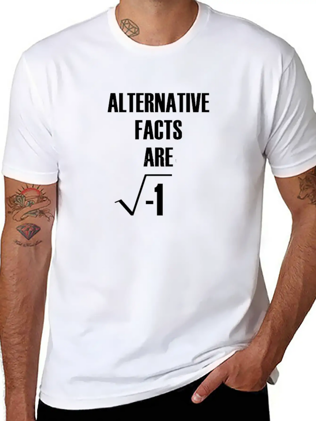 Alternative Facts Are Imaginary By Basement Master Timeless Short Sleeve Tee – Comfy And Minimalist Design
