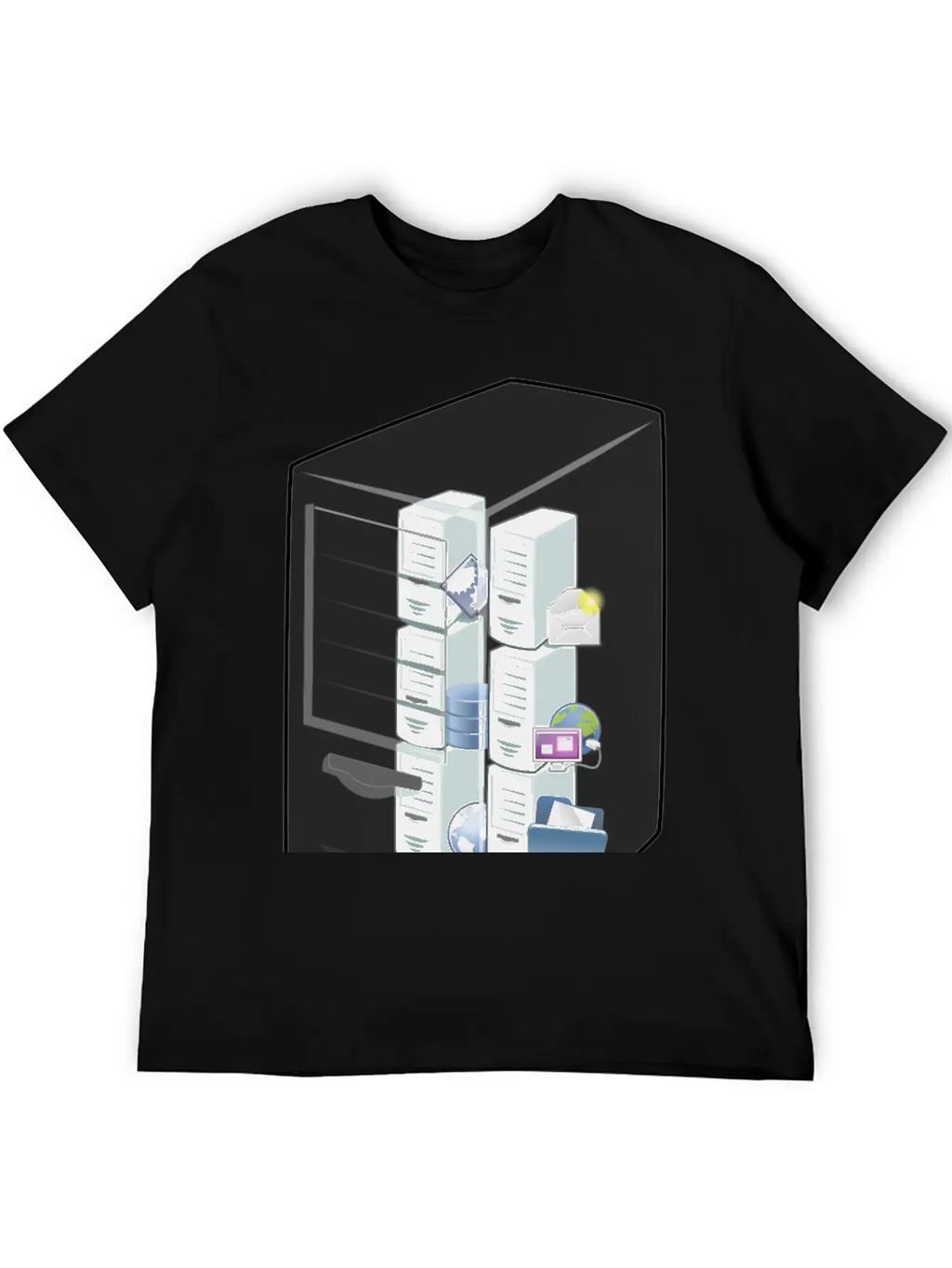 Alternative Virtual Machine Host Essential Cotton Tee For Daily Outfits – Unisex Style