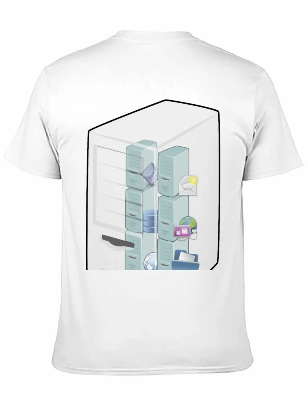 Alternative Virtual Machine Host Essential Cotton Tee For Daily Outfits – Unisex Style
