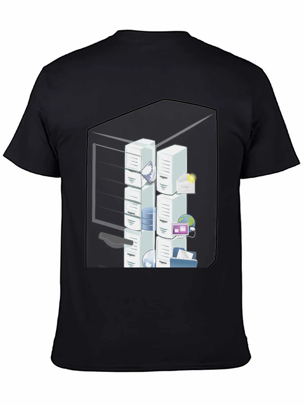 Alternative Virtual Machine Host Essential Cotton Tee For Daily Outfits – Unisex Style
