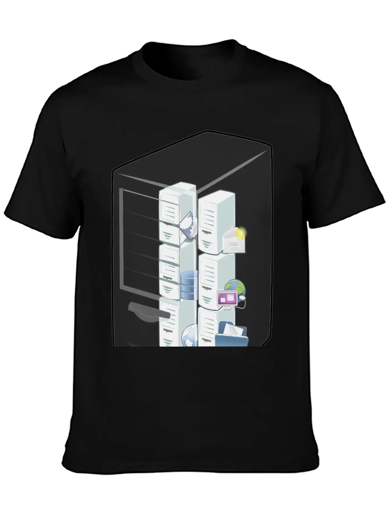 Alternative Virtual Machine Host Essential Cotton Tee For Daily Outfits – Unisex Style