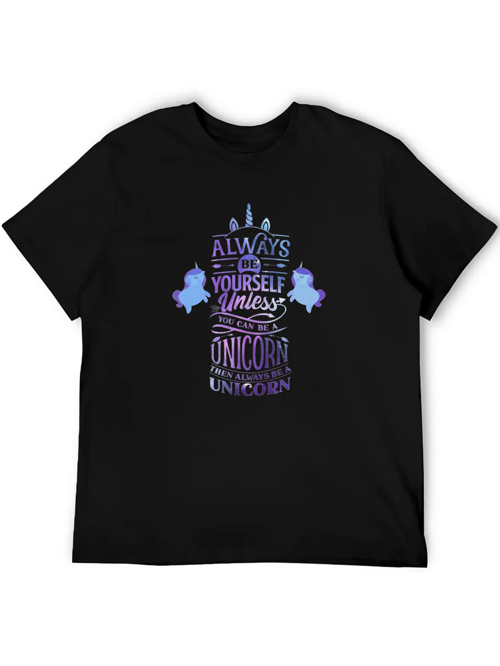 Always Be A Unicorn Classic Cotton Tee – Unisex Comfort For Any Season