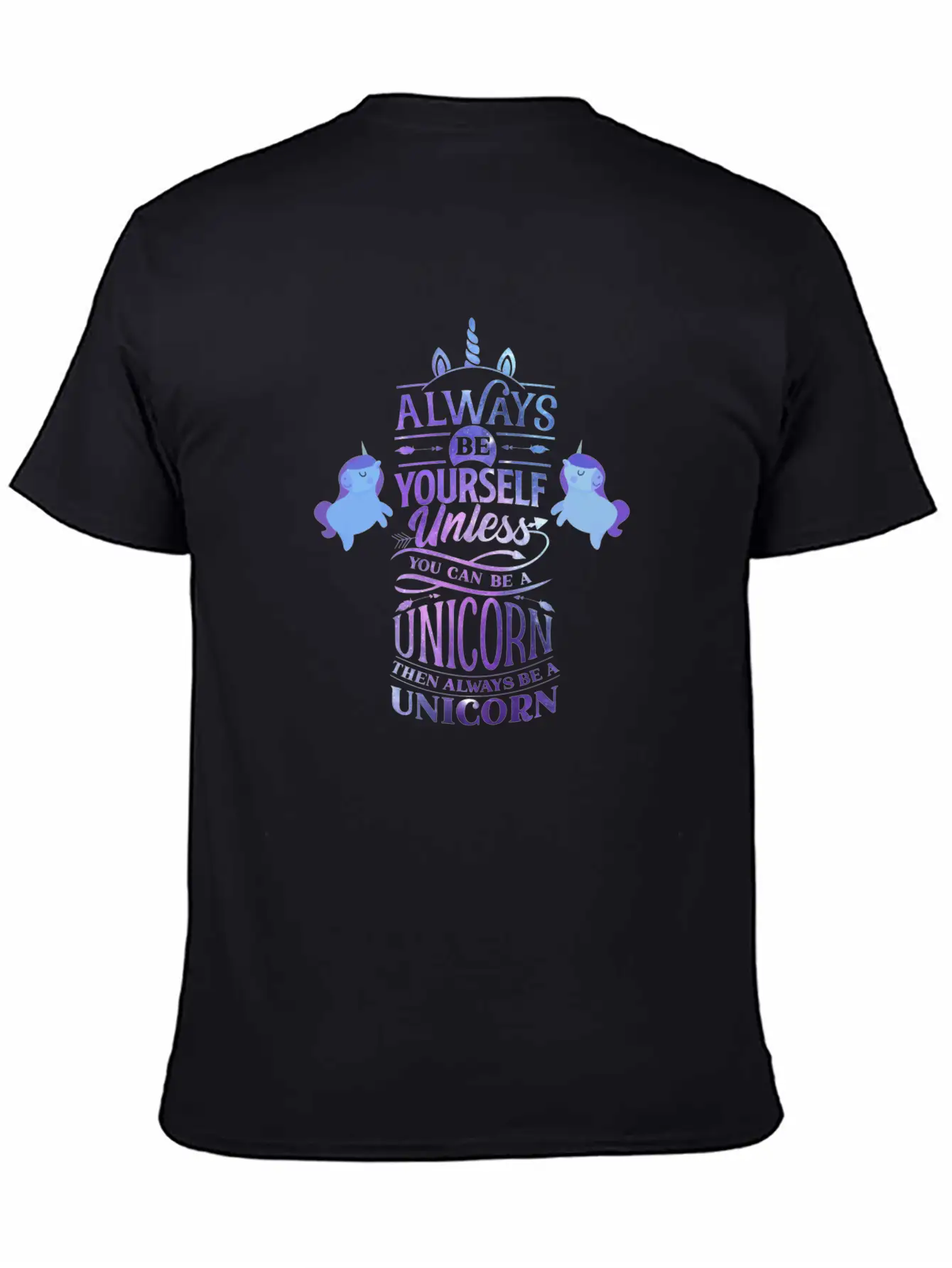 Always Be A Unicorn Classic Cotton Tee – Unisex Comfort For Any Season